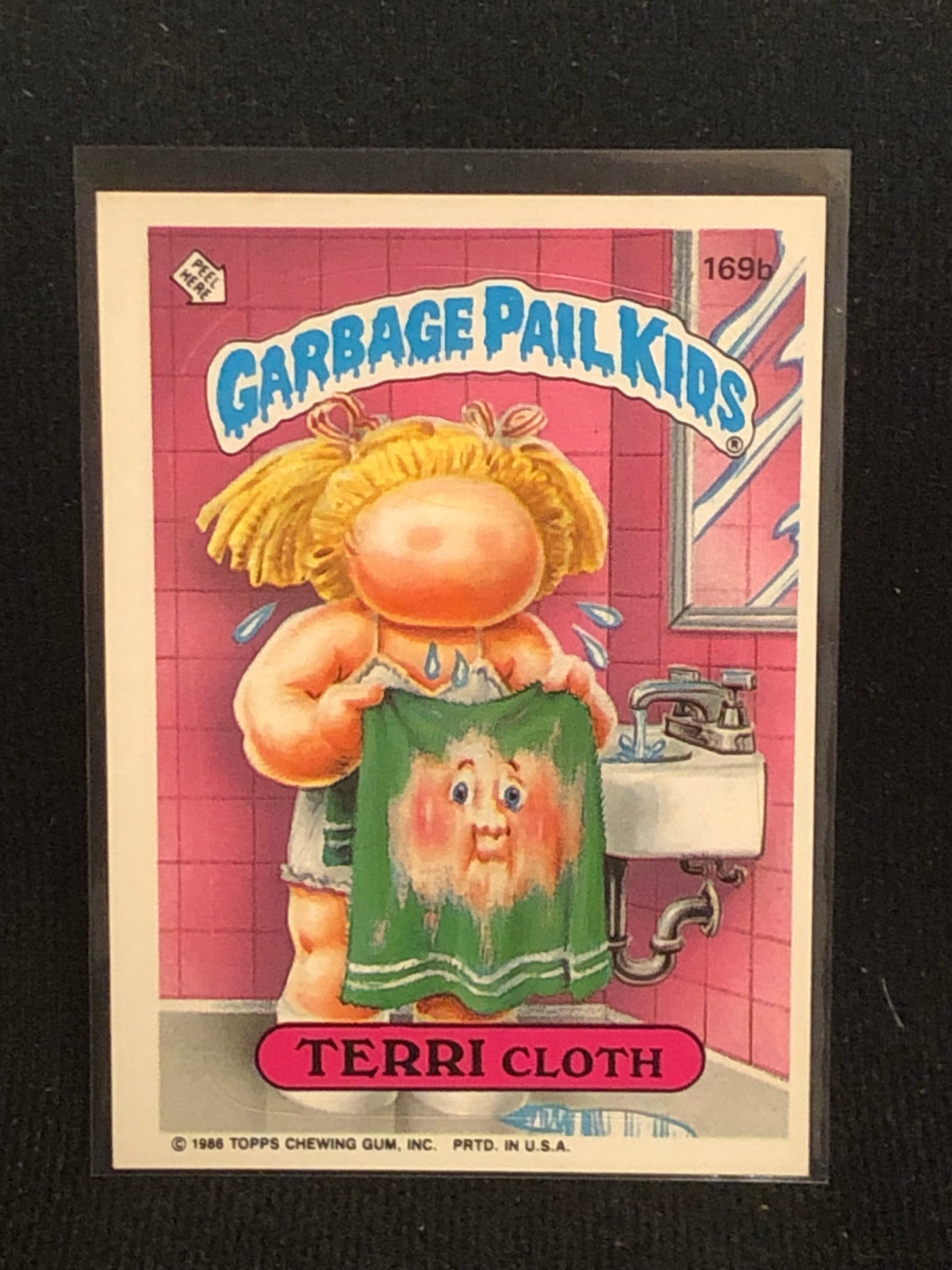 Garbage Pail Kids Original Series 5 (os5) 169b Terri Cloth