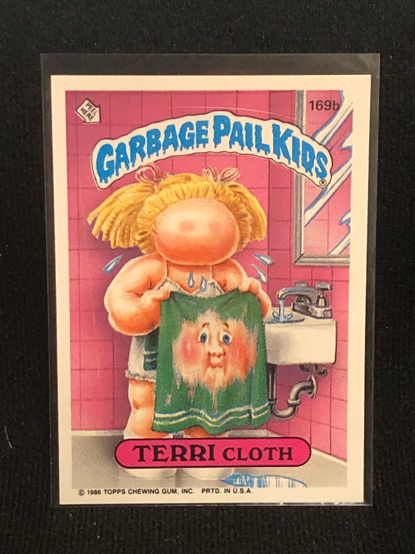 Garbage Pail Kids Original Series 5 (os5) 169b Terri Cloth