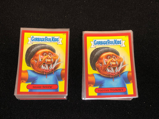 Garbage Pail Kids 2014 Series 2 (2014S2) 132 Card Red Border Set