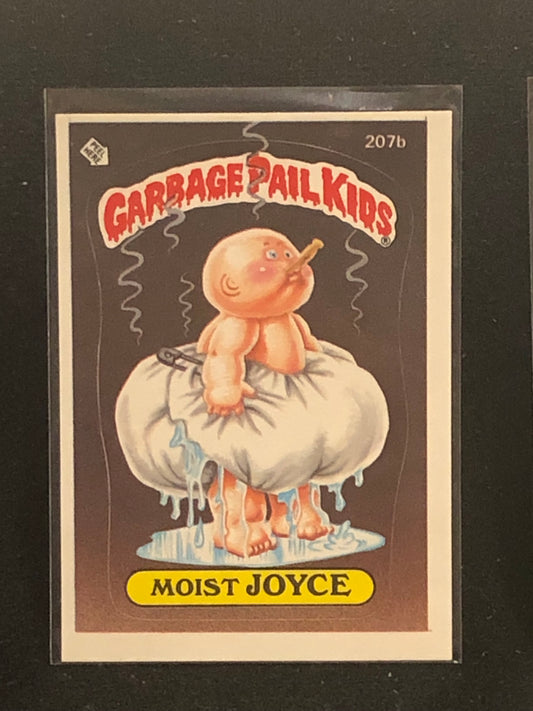 Garbage Pail Kids Original Series 6 (os6) 207b Moist Joyce