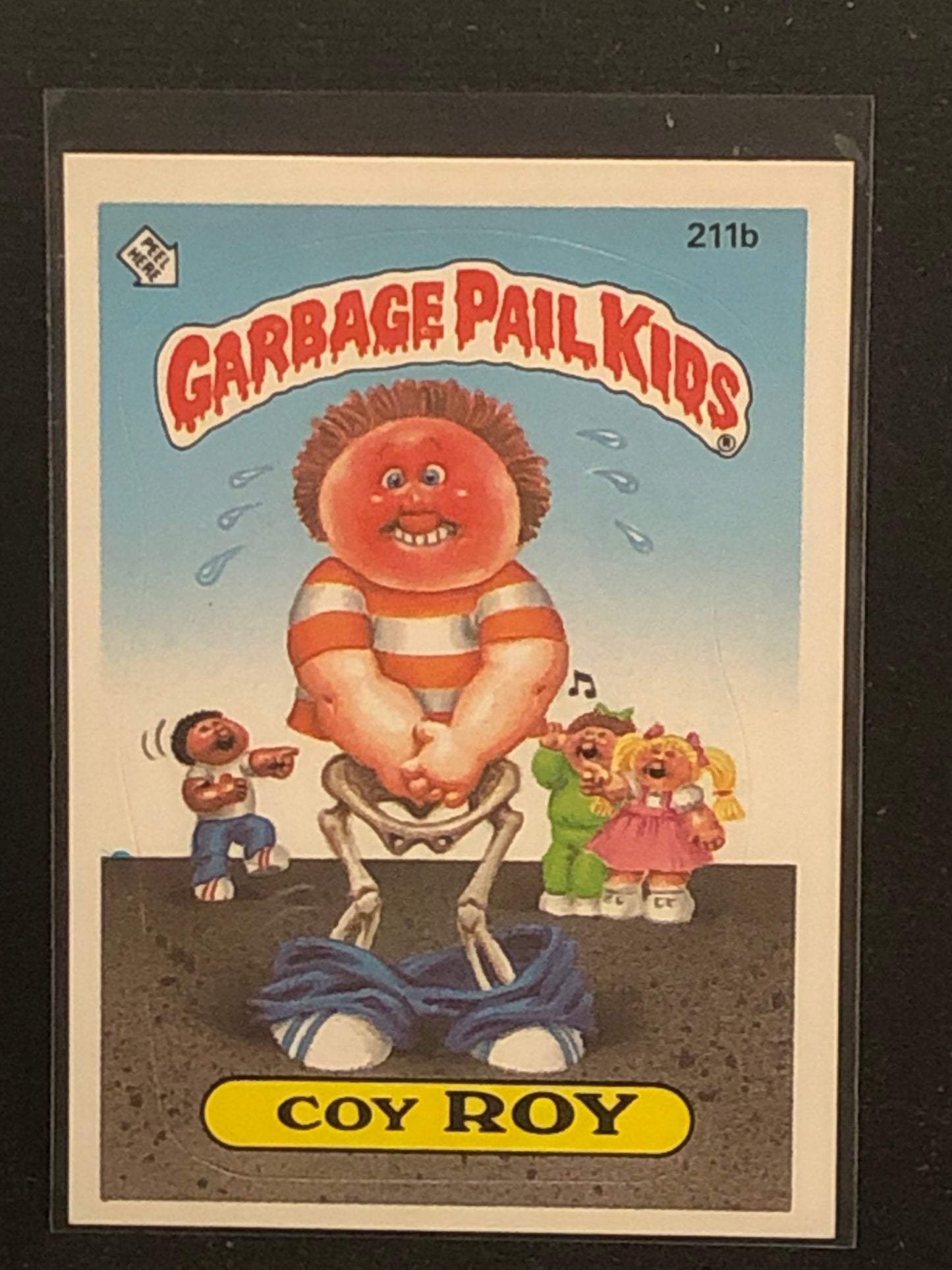 Garbage Pail Kids Original Series 6 (os6) 211b Coy Roy