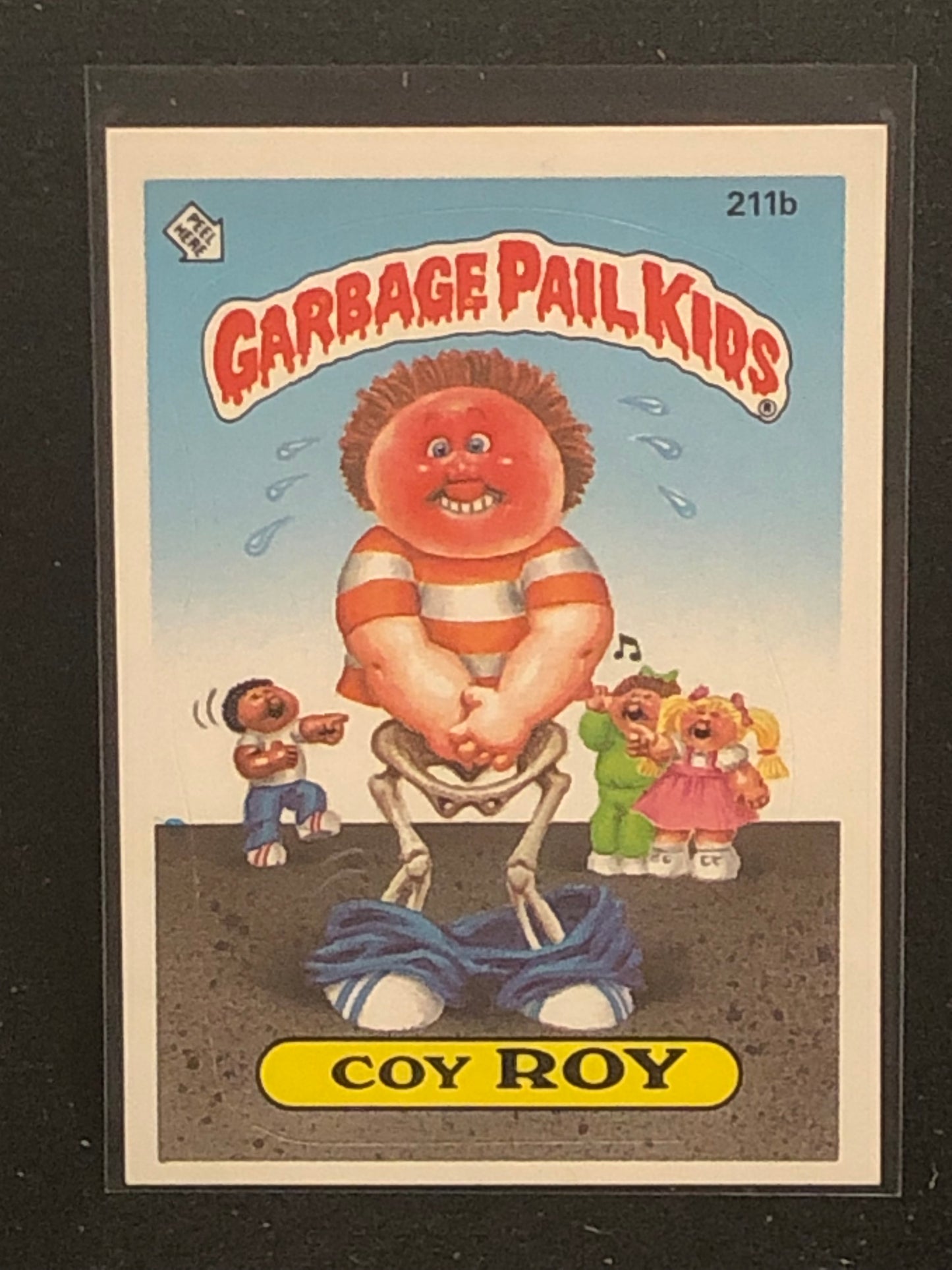 Garbage Pail Kids Original Series 6 (os6) 211b Coy Roy