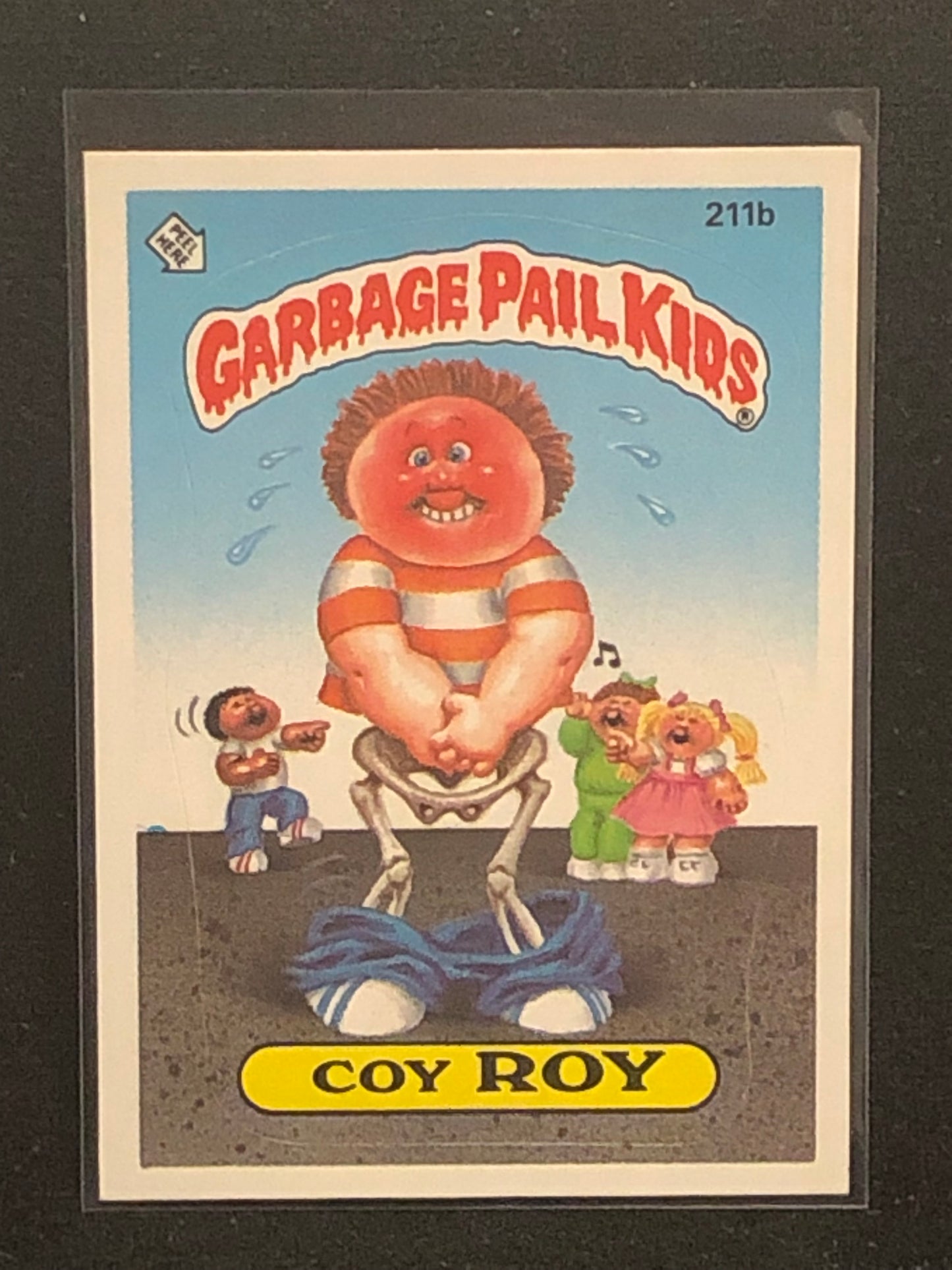 Garbage Pail Kids Original Series 6 (os6) 211b Coy Roy