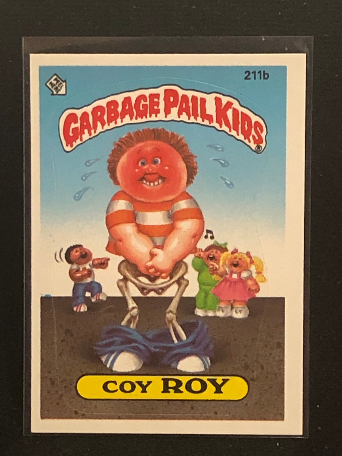 Garbage Pail Kids Original Series 6 (os6) 211b Coy Roy