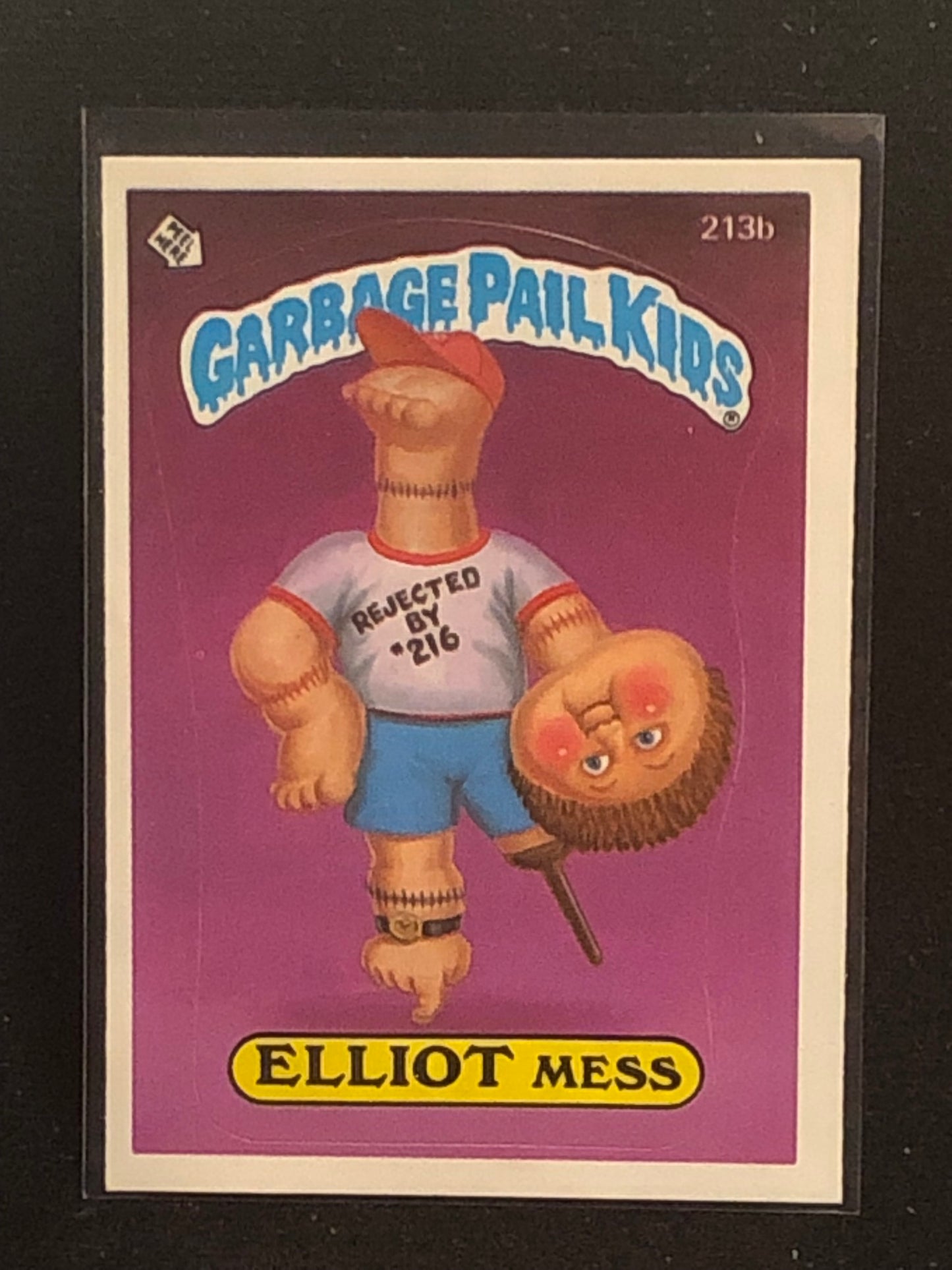 Garbage Pail Kids Original Series 6 (os6) 213b Elliot Mess