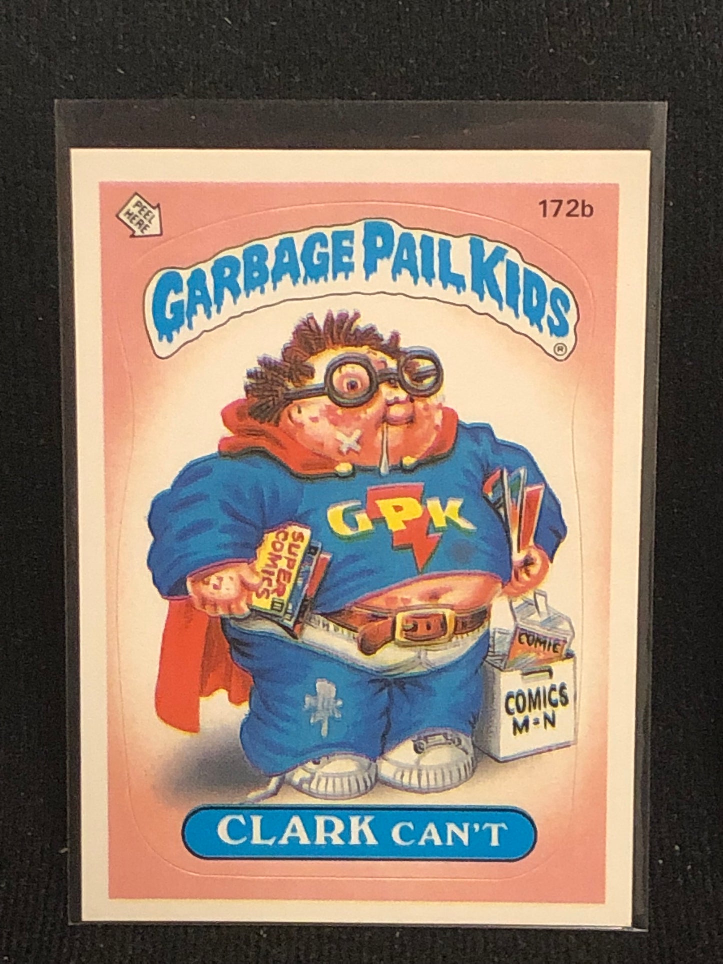 Garbage Pail Kids Original Series 5 (os5) 172b Clark Can't