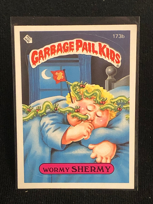 Garbage Pail Kids Original Series 5 (os5) 173b Wormy Shermy