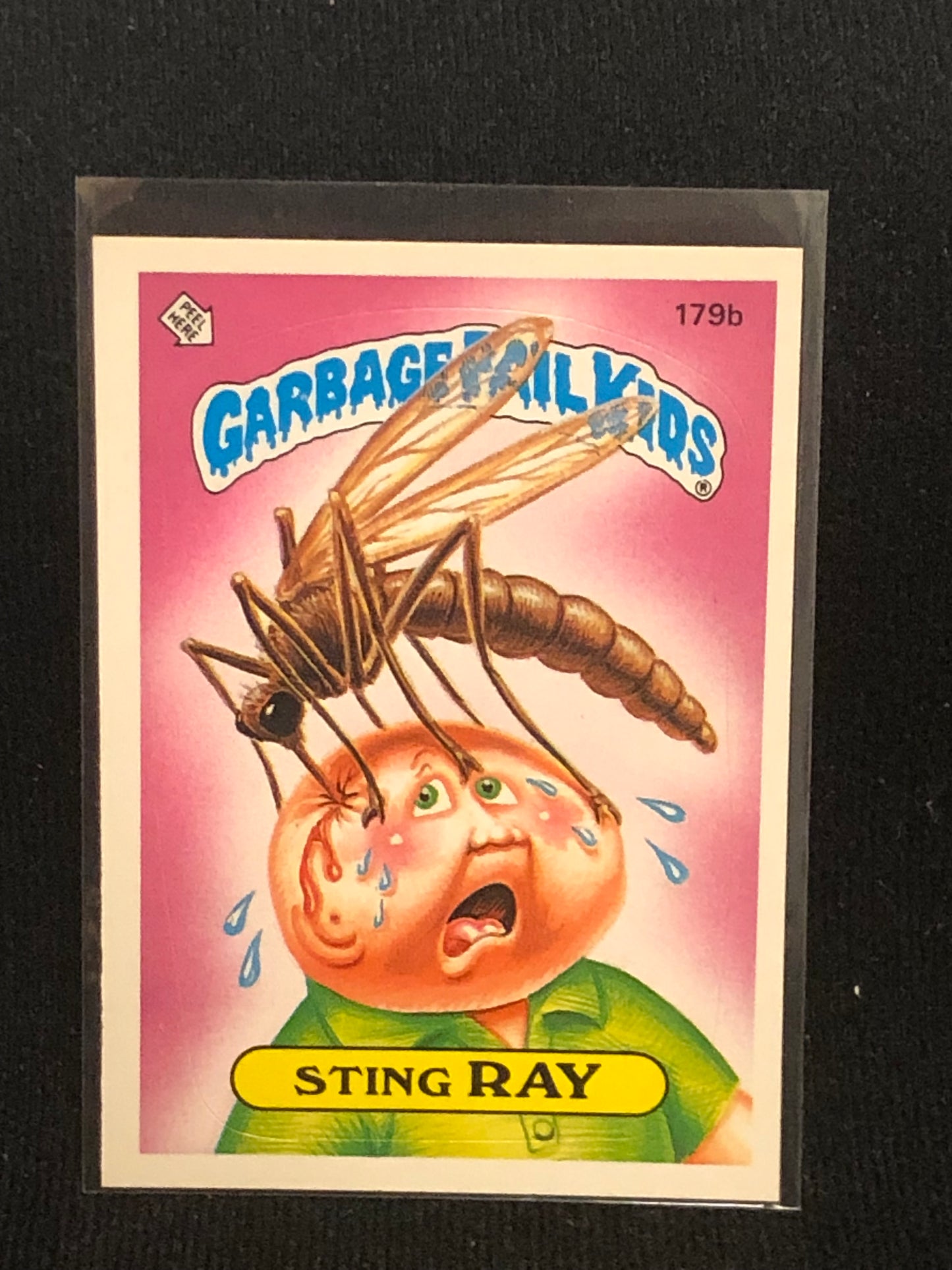 Garbage Pail Kids Original Series 5 (os5) 179b Sting Ray