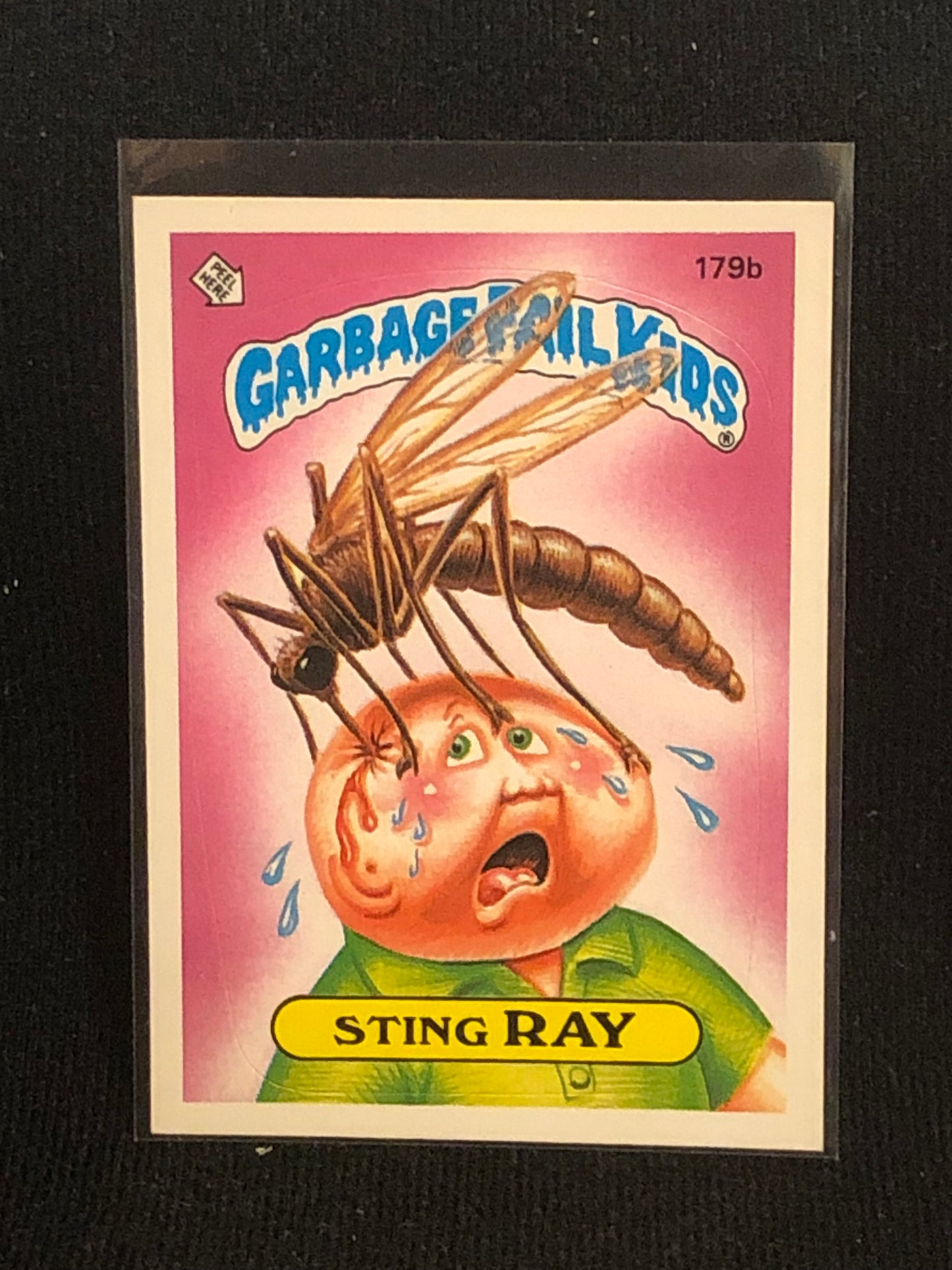 Garbage Pail Kids Original Series 5 (os5) 179b Sting Ray