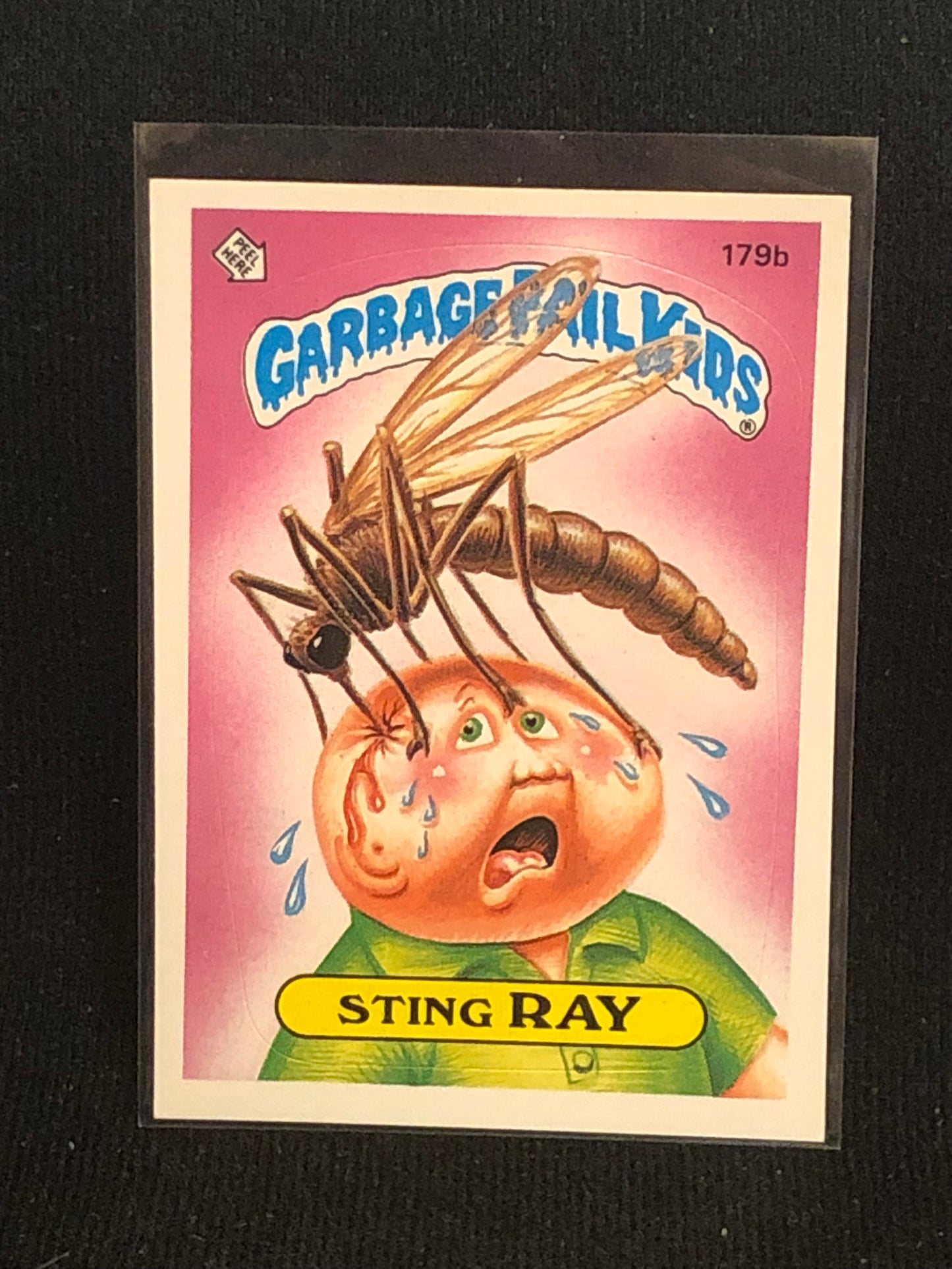 Garbage Pail Kids Original Series 5 (os5) 179b Sting Ray