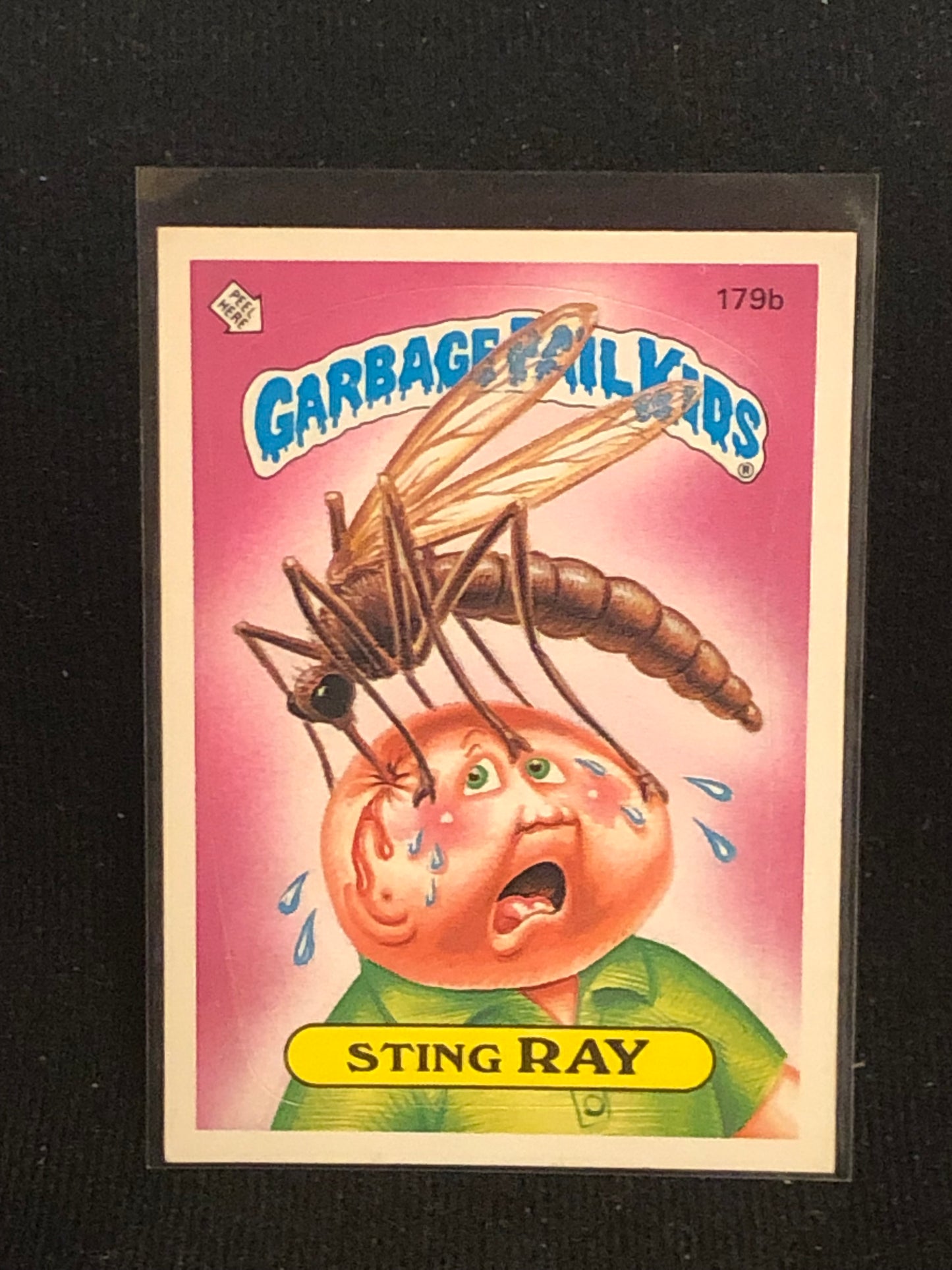 Garbage Pail Kids Original Series 5 (os5) 179b Sting Ray