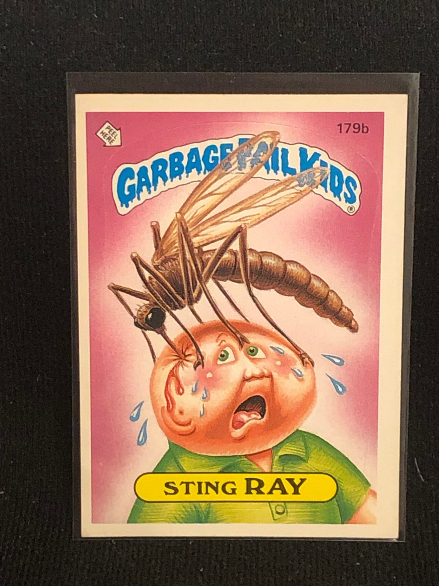 Garbage Pail Kids Original Series 5 (os5) 179b Sting Ray