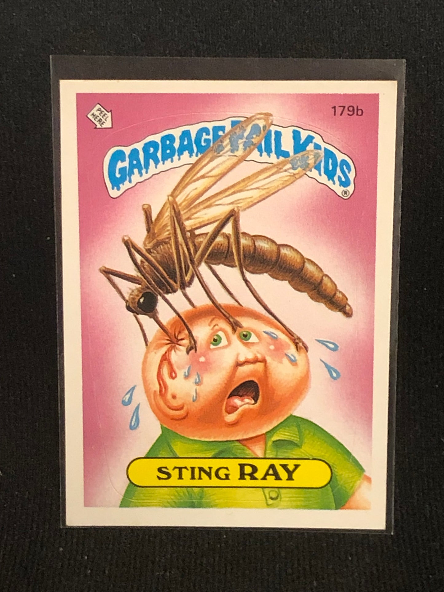 Garbage Pail Kids Original Series 5 (os5) 179b Sting Ray