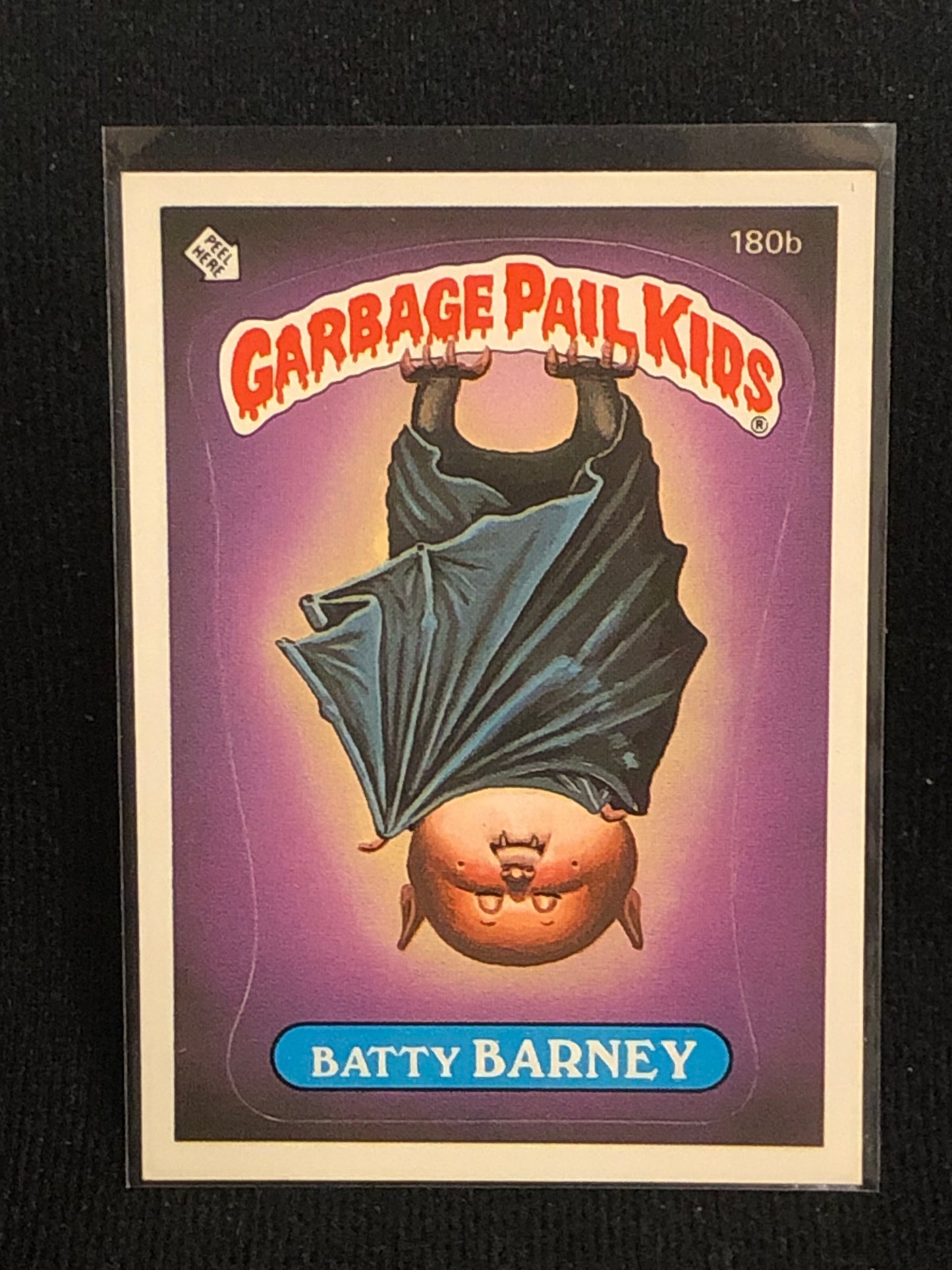 Garbage Pail Kids Original Series 5 (os5) 180b Batty Barney