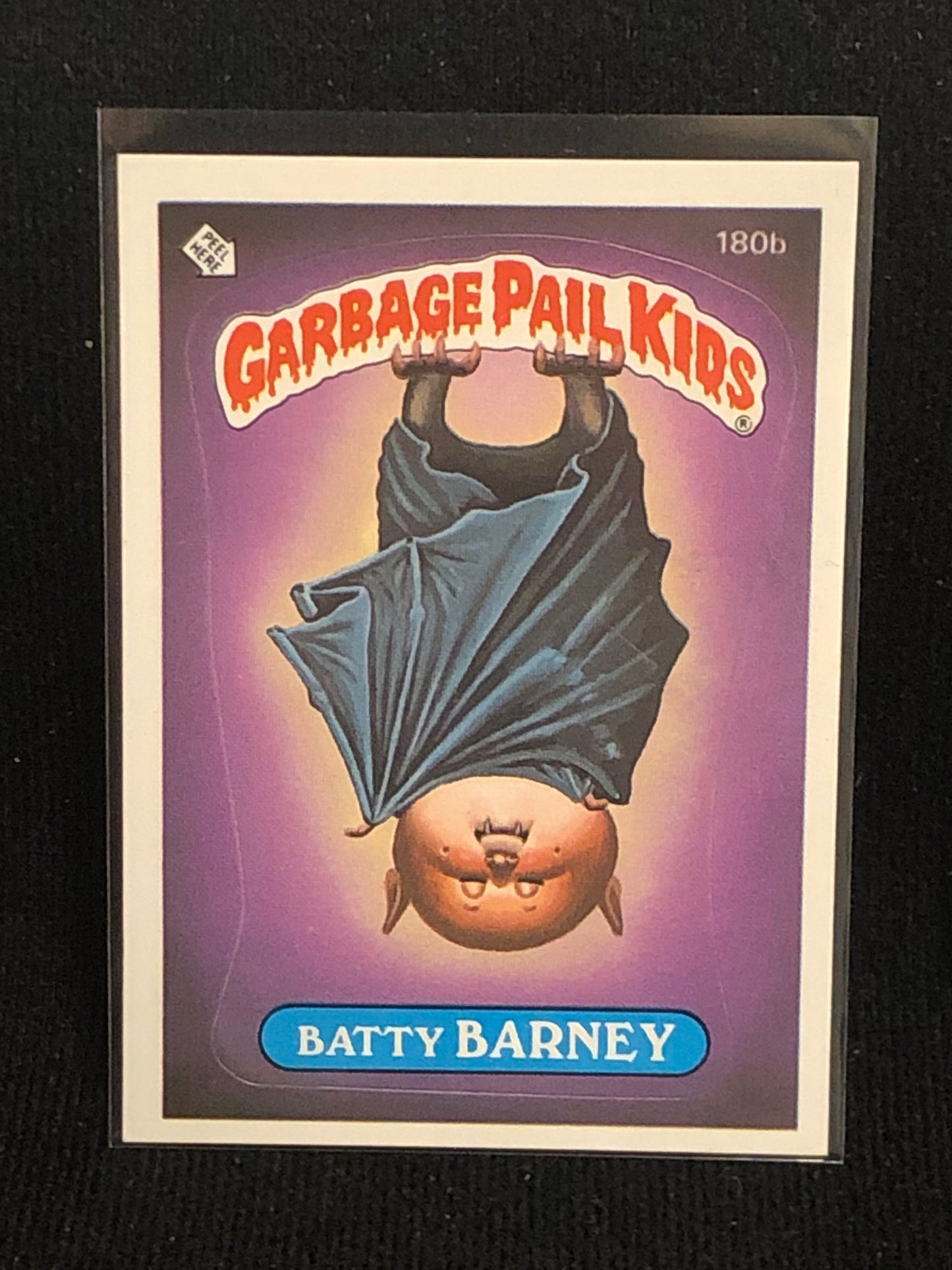 Garbage Pail Kids Original Series 5 (os5) 180b Batty Barney