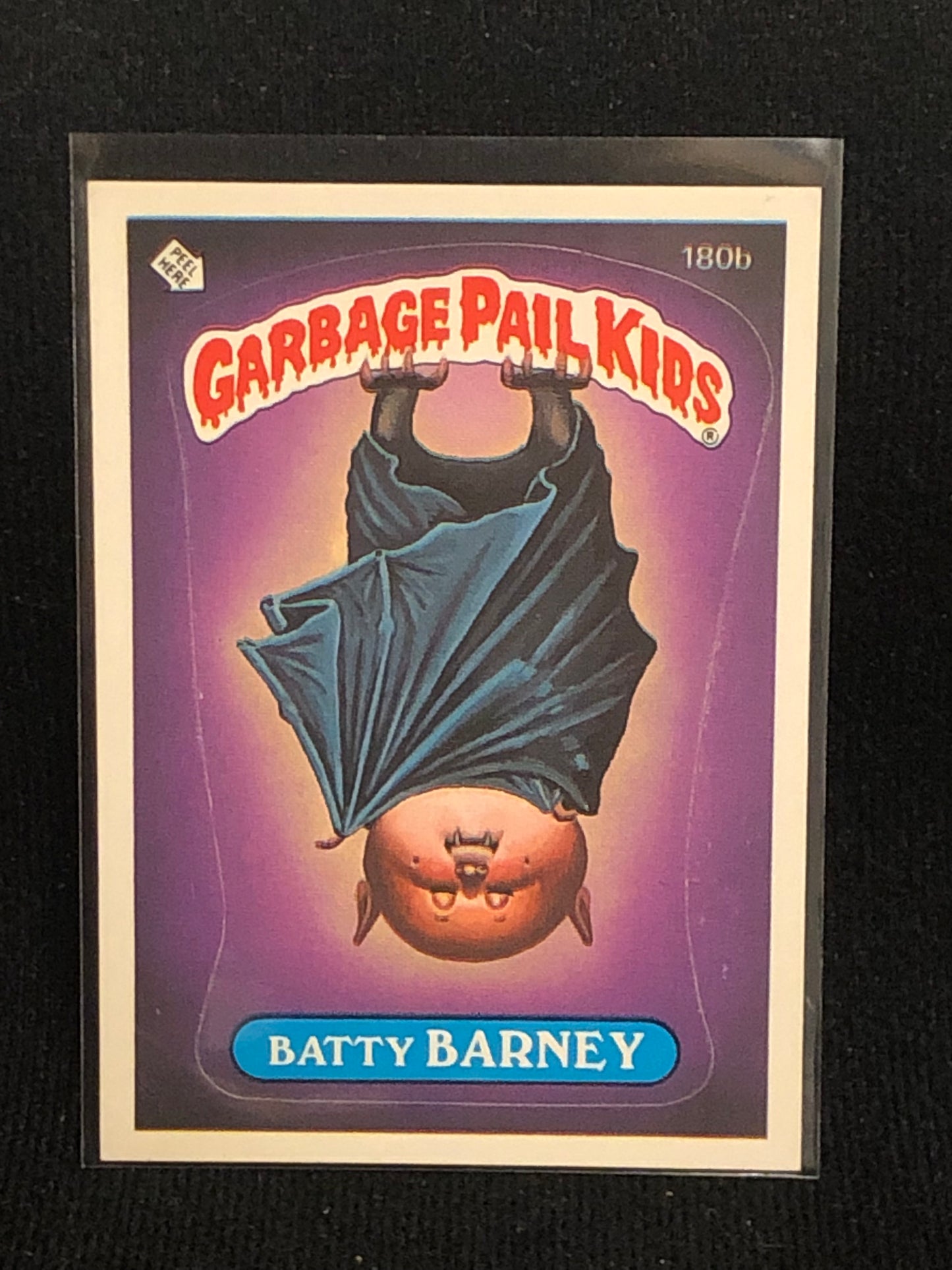 Garbage Pail Kids Original Series 5 (os5) 180b Batty Barney