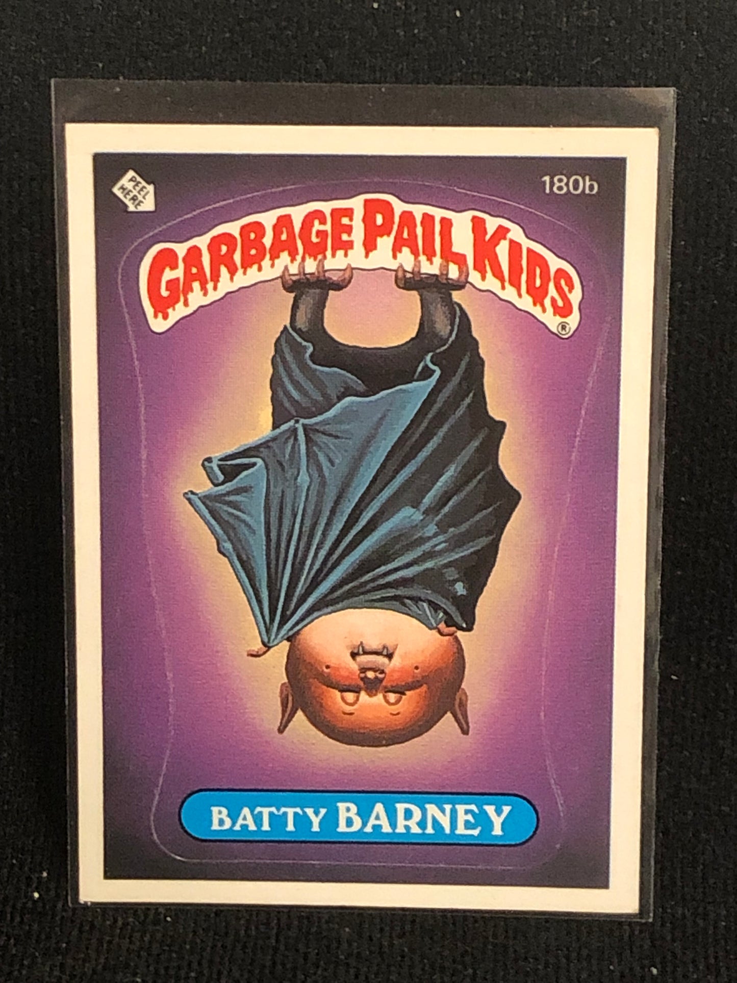 Garbage Pail Kids Original Series 5 (os5) 180b Batty Barney