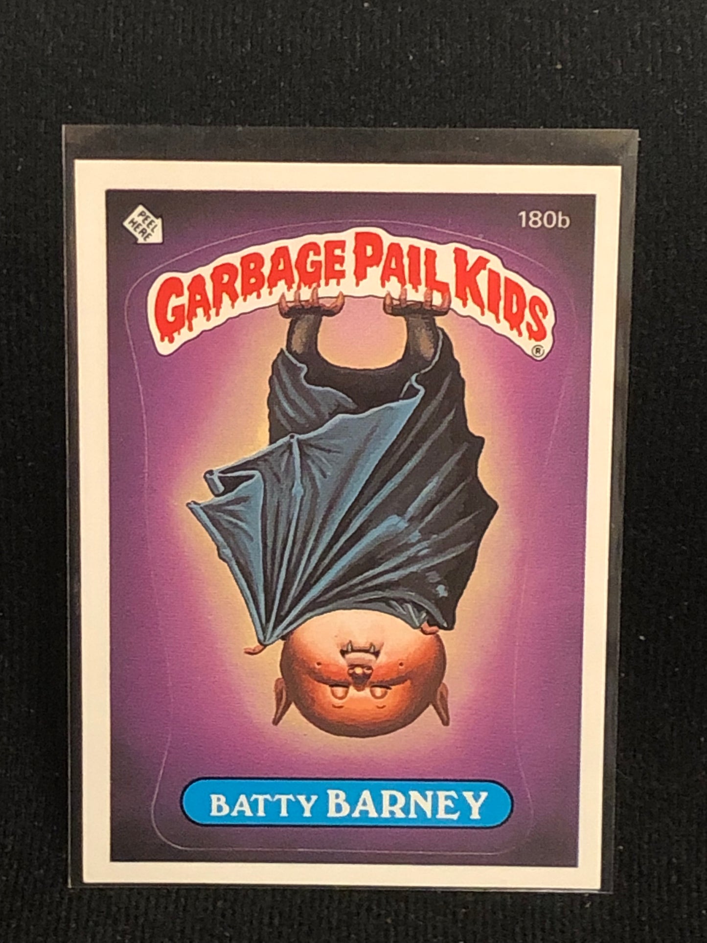 Garbage Pail Kids Original Series 5 (os5) 180b Batty Barney