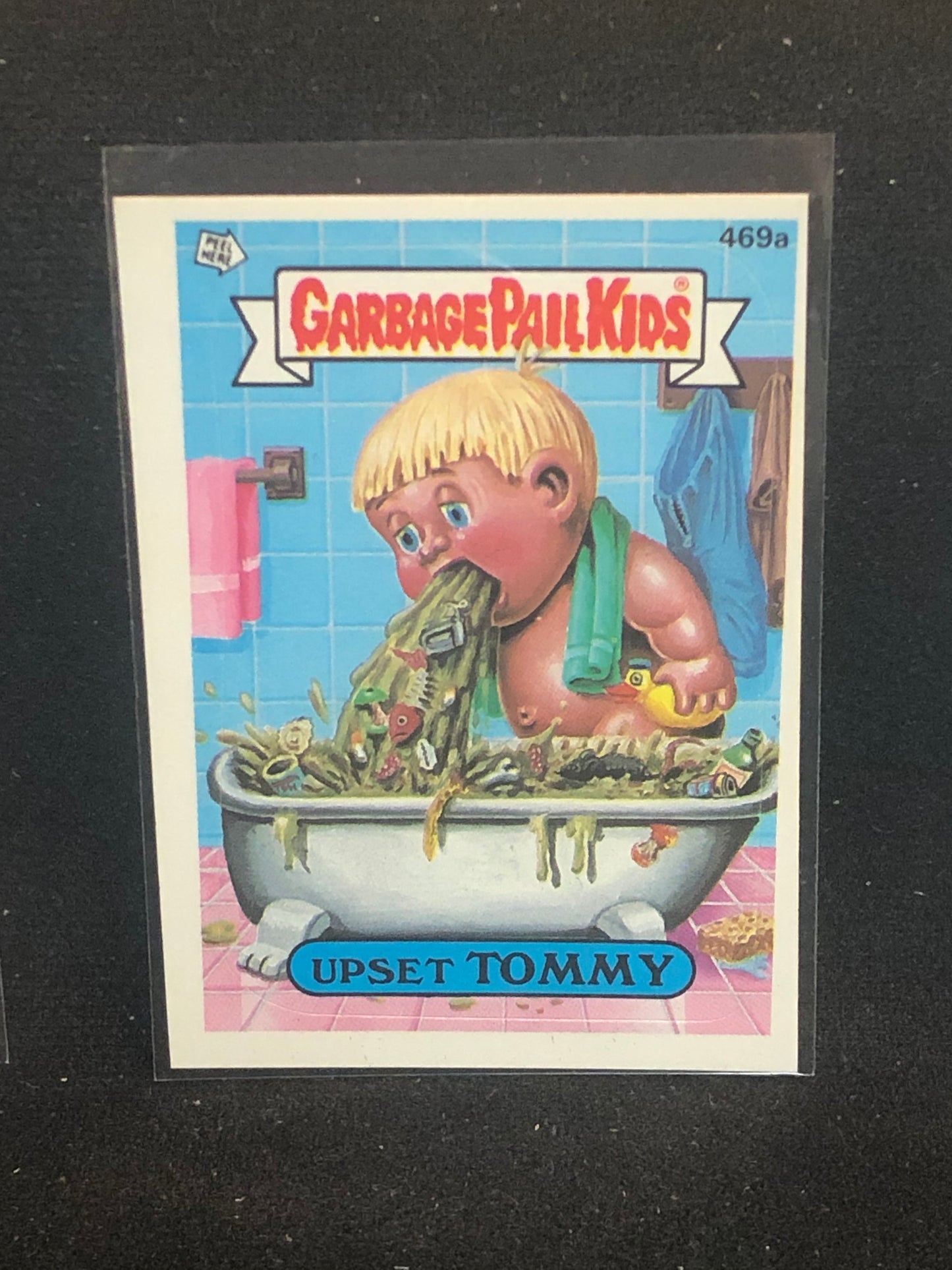 Garbage Pail Kids Original Series 12 (os12) 469a Upset Tommy