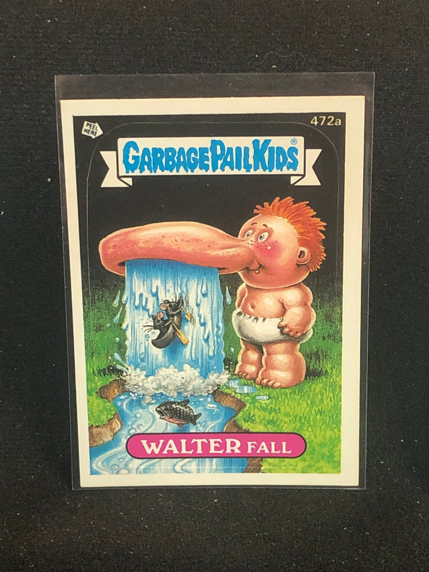 Garbage Pail Kids Original Series 12 (os12) 472a Walter Fall