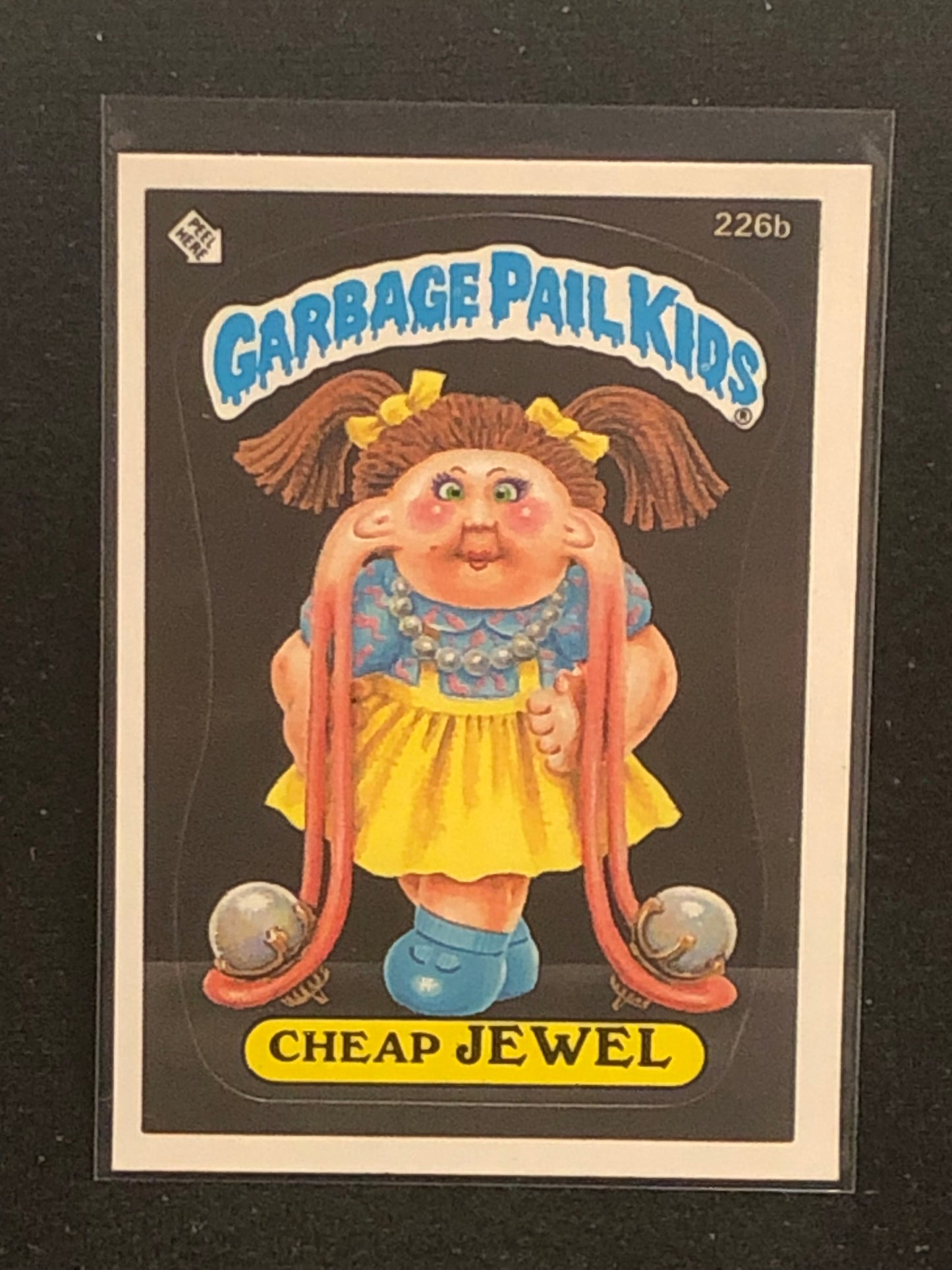 Garbage Pail Kids Original Series 6 (os6) 226b Cheap Jewel