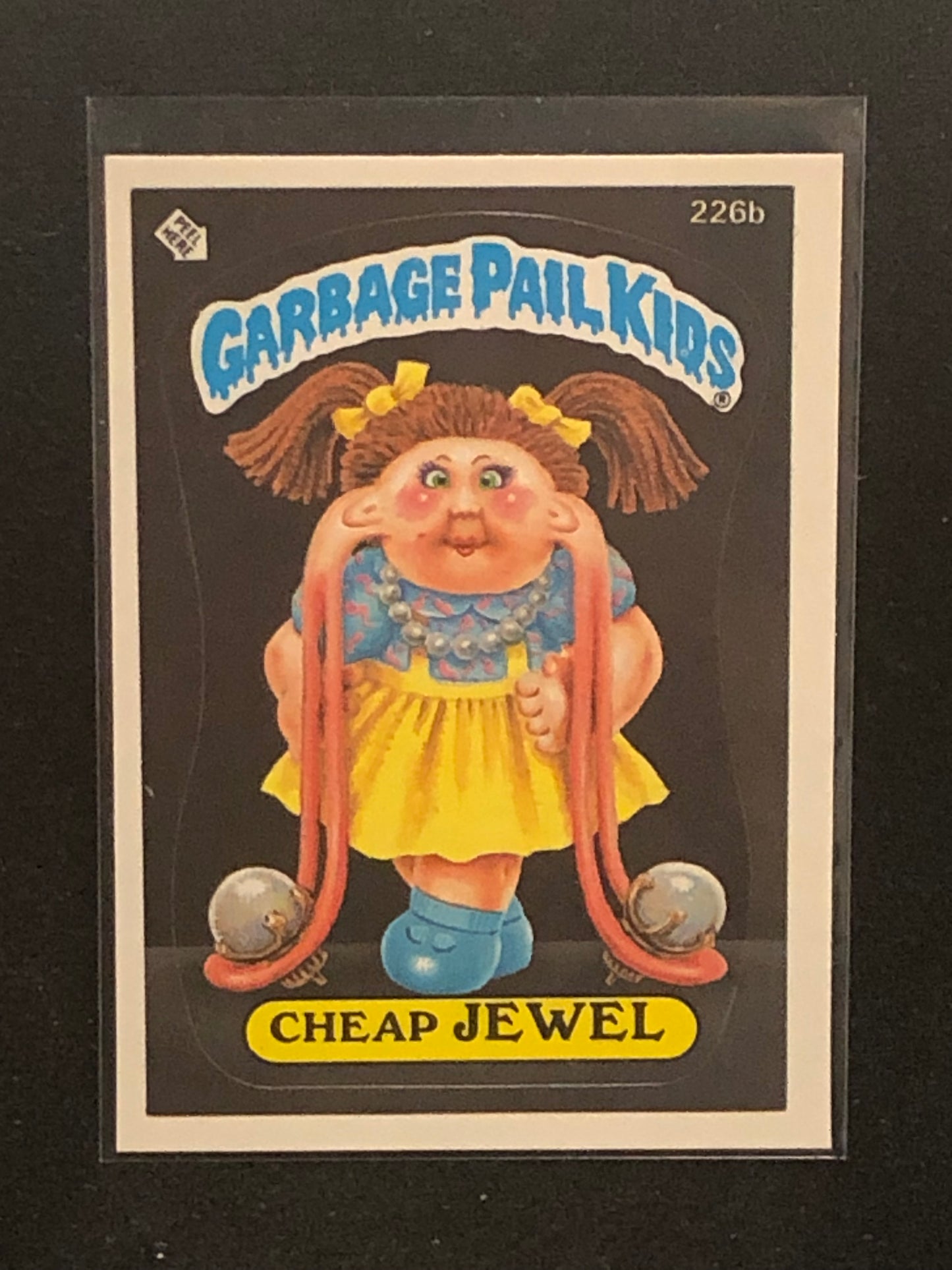 Garbage Pail Kids Original Series 6 (os6) 226b Cheap Jewel