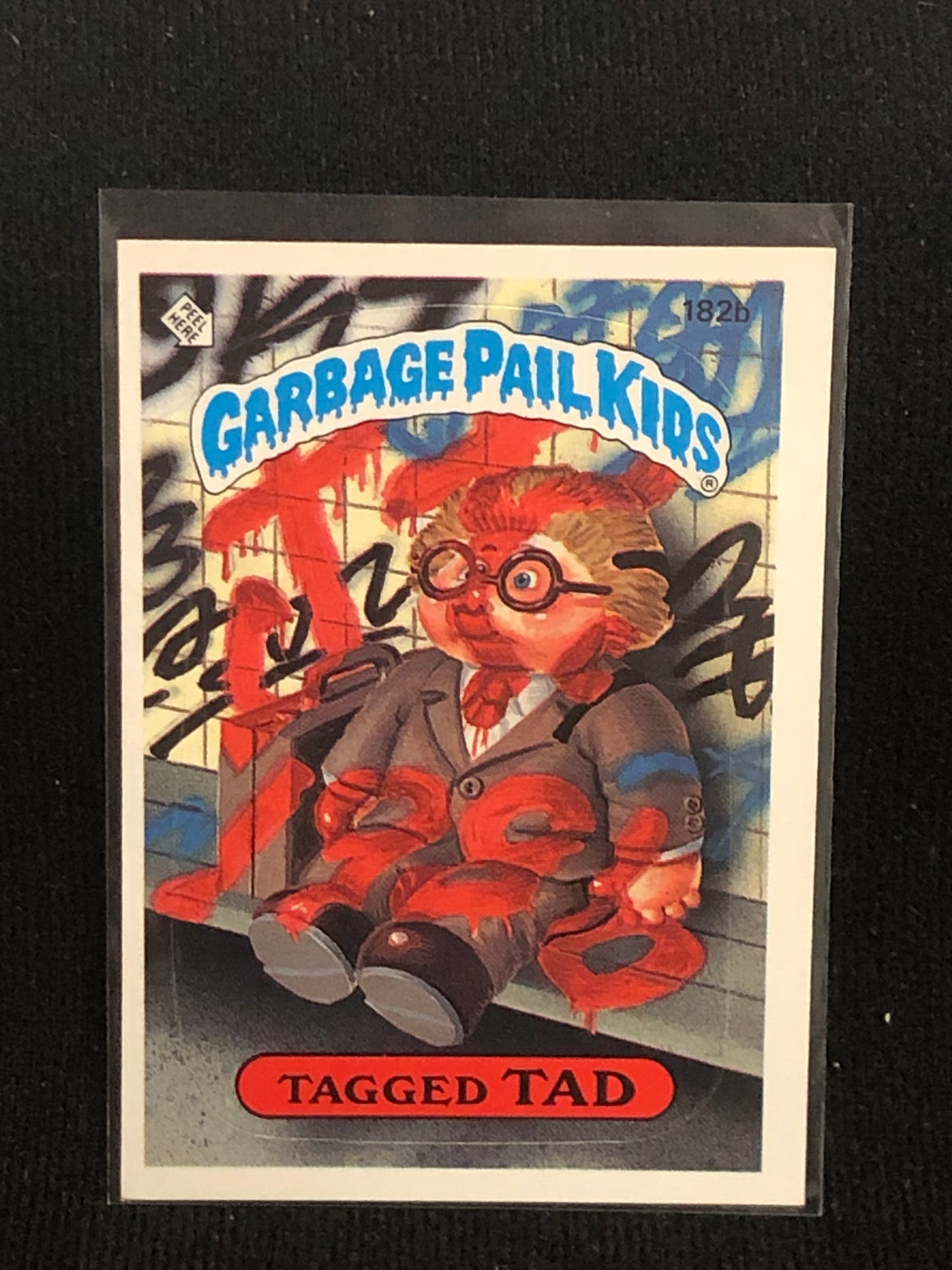 Garbage Pail Kids Original Series 5 (os5) 182b Tagged Tad