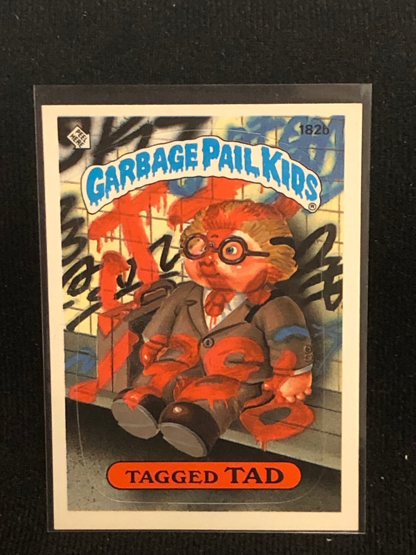 Garbage Pail Kids Original Series 5 (os5) 182b Tagged Tad