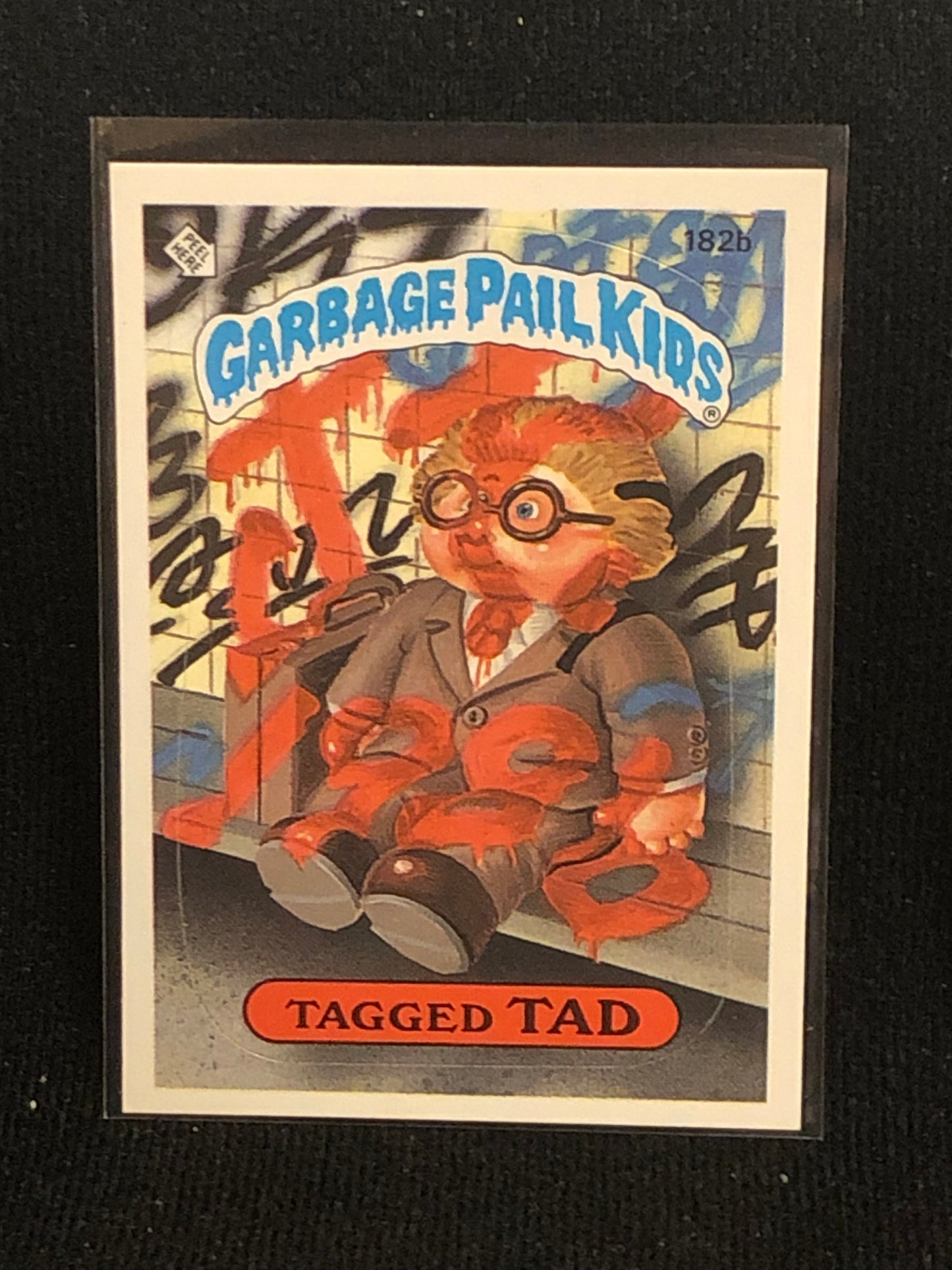 Garbage Pail Kids Original Series 5 (os5) 182b Tagged Tad