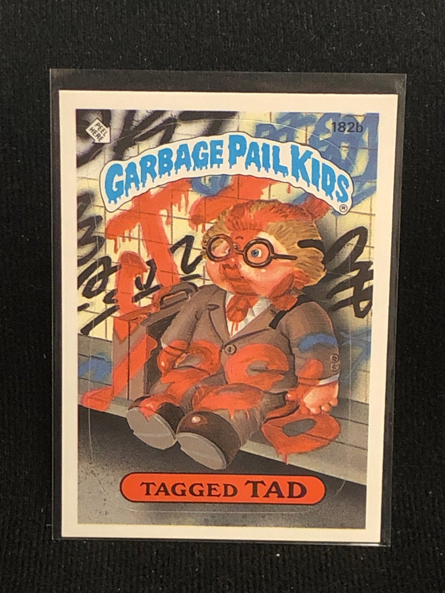 Garbage Pail Kids Original Series 5 (os5) 182b Tagged Tad