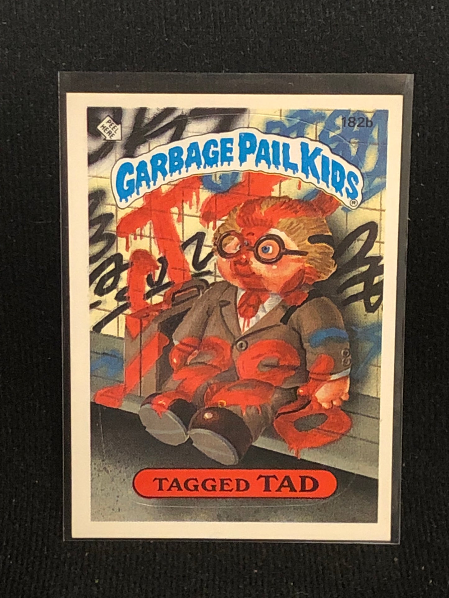 Garbage Pail Kids Original Series 5 (os5) 182b Tagged Tad