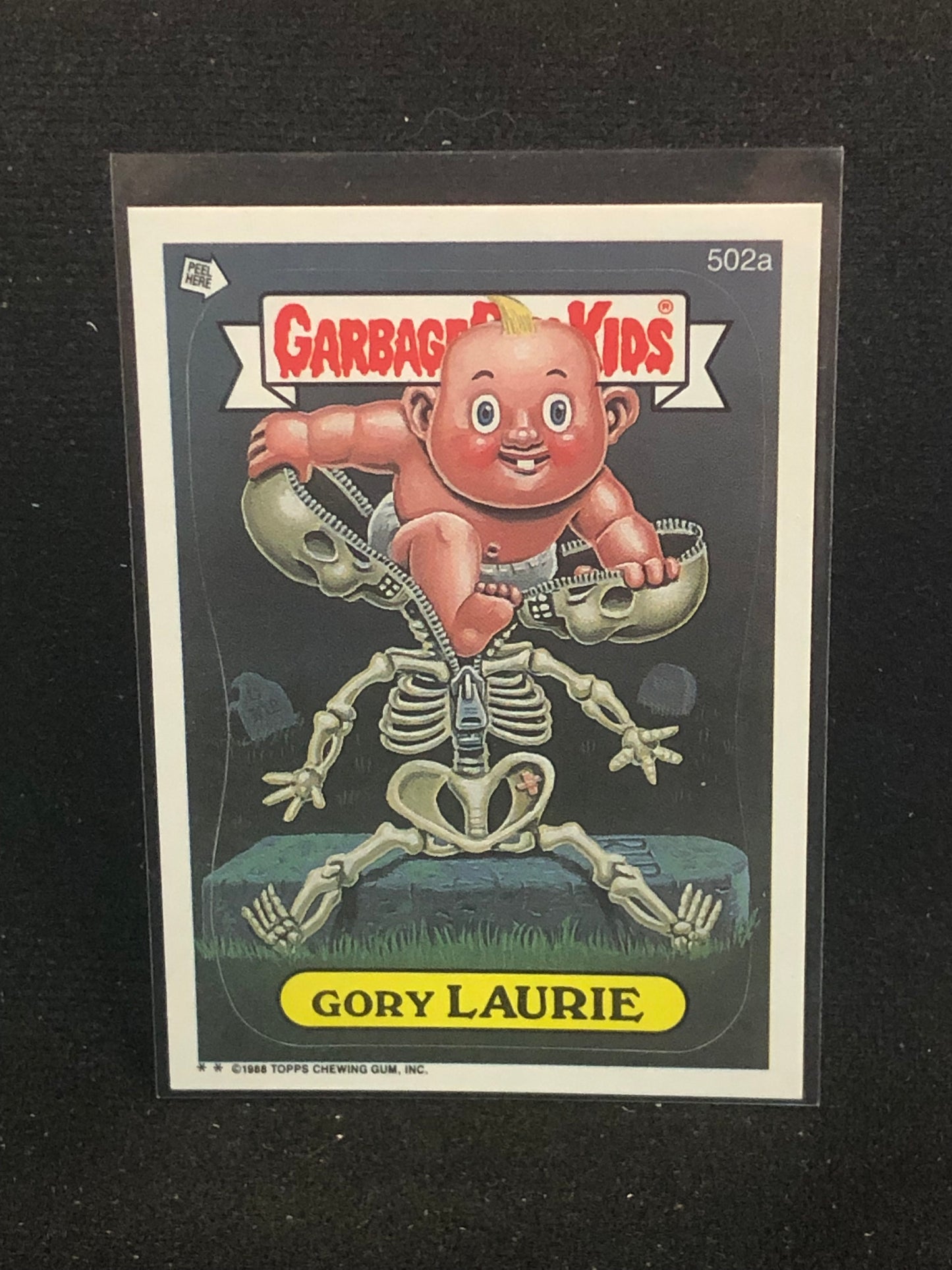 Garbage Pail Kids Original Series 13 (os13) 502a Gory Laurie