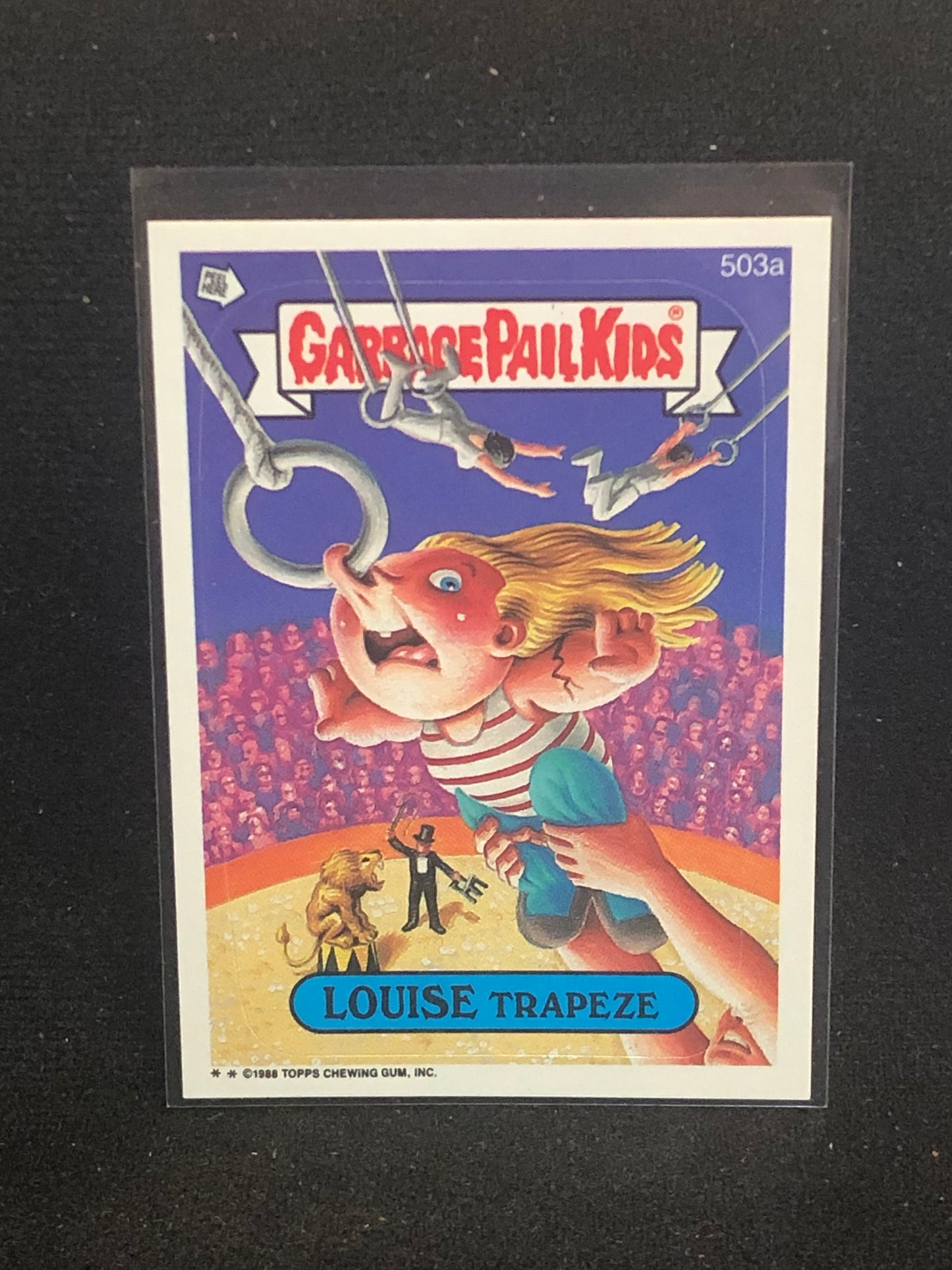 Garbage Pail Kids Original Series 13 (os13) 503a Louise Trapeze