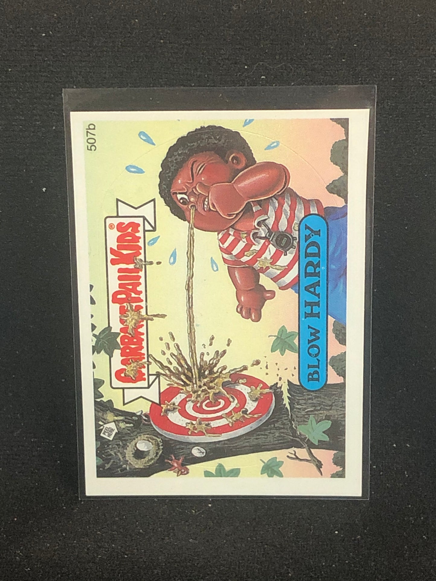 Garbage Pail Kids Original Series 13 (os13) 507b Blow Hardy
