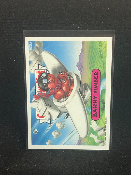 Garbage Pail Kids Original Series 13 (os13) 508a Barry Bomber