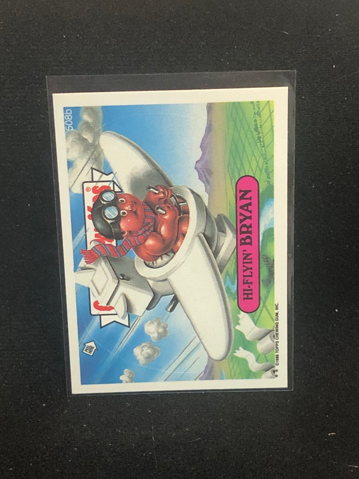 Garbage Pail Kids Original Series 13 (os13) 508b Hi-Flyin Bryan