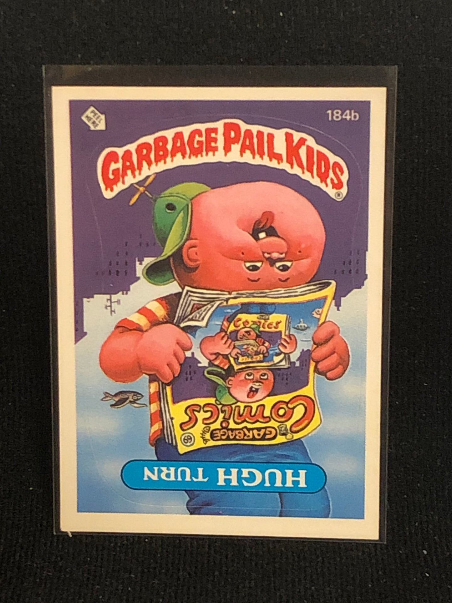 Garbage Pail Kids Original Series 5 (os5) 184b Hugh Turn