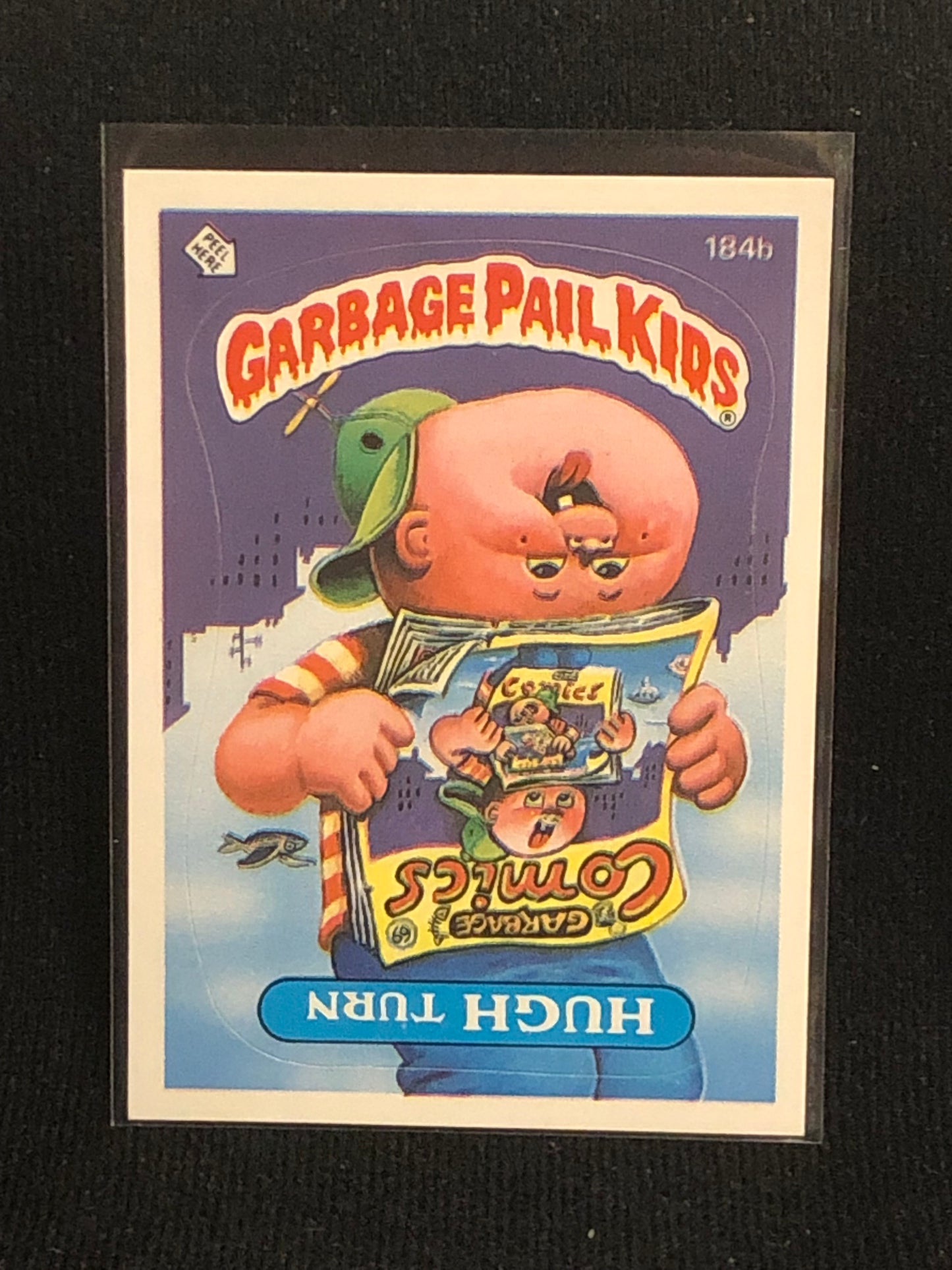 Garbage Pail Kids Original Series 5 (os5) 184b Hugh Turn