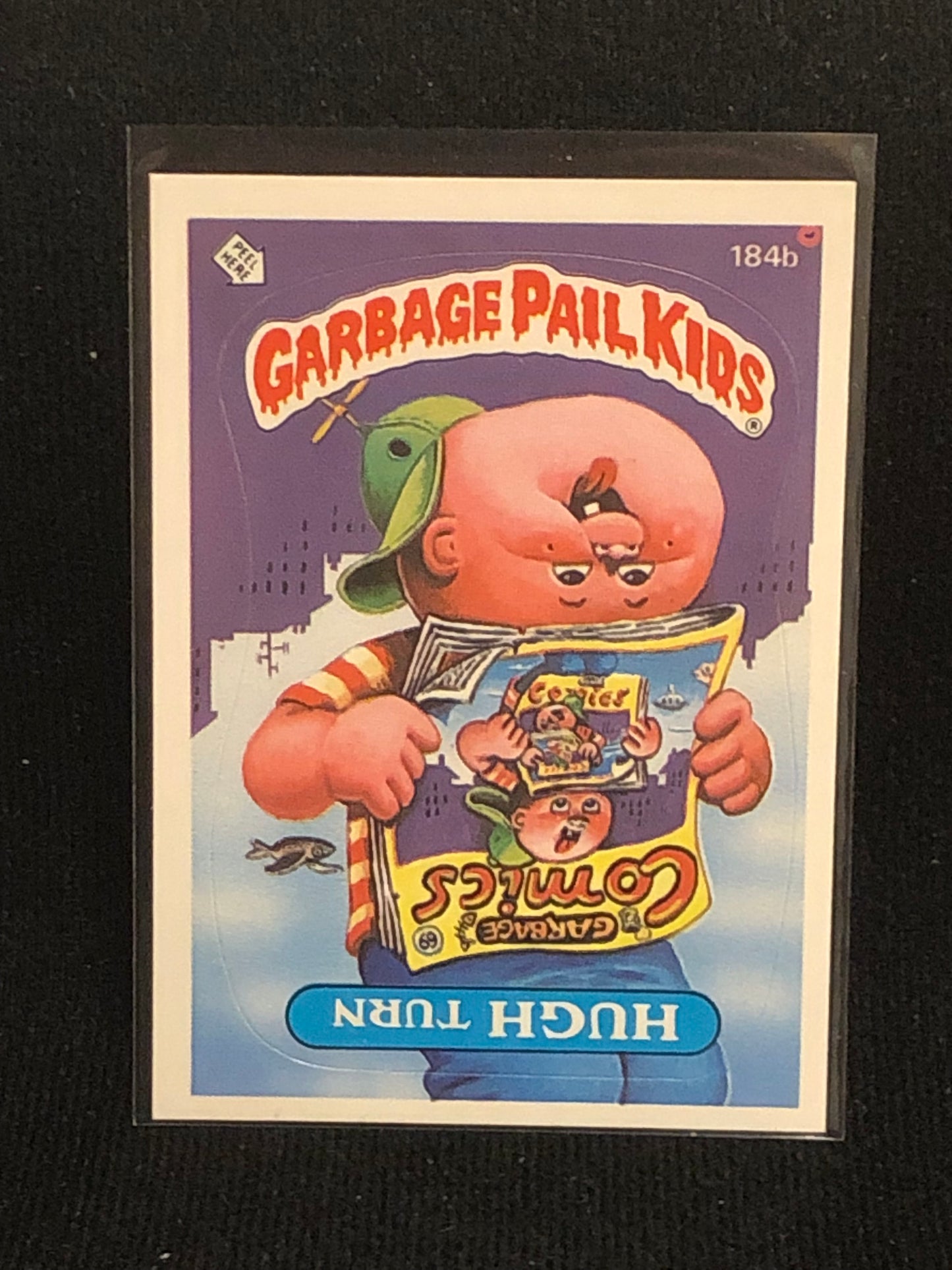 Garbage Pail Kids Original Series 5 (os5) 184b Hugh Turn