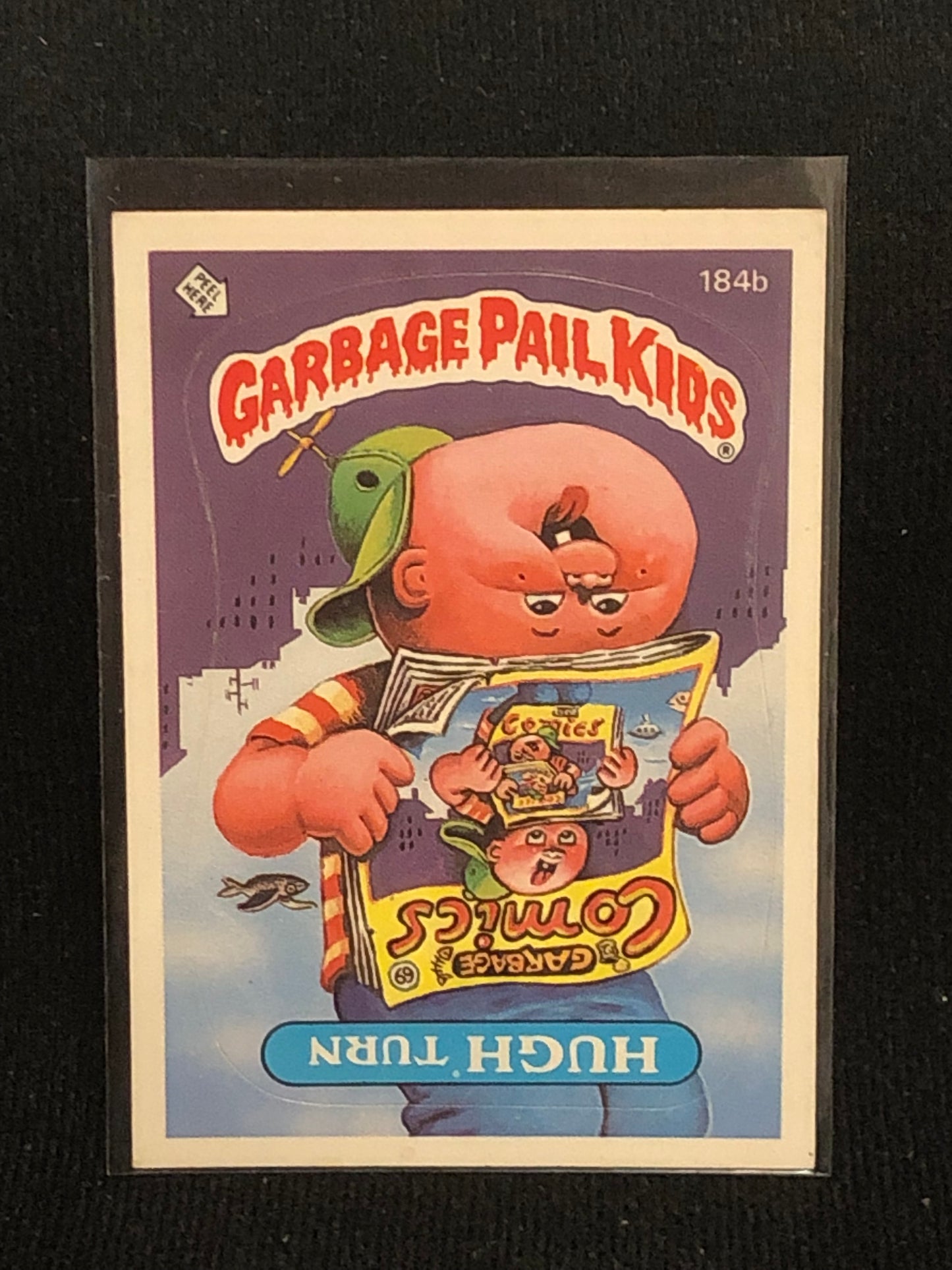 Garbage Pail Kids Original Series 5 (os5) 184b Hugh Turn