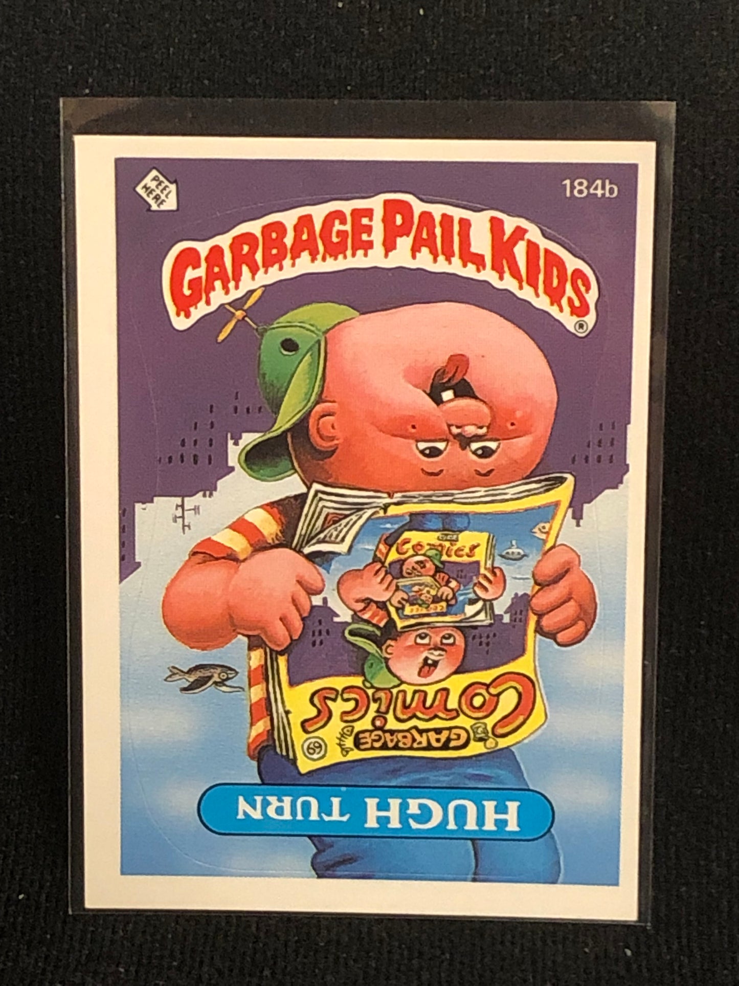 Garbage Pail Kids Original Series 5 (os5) 184b Hugh Turn