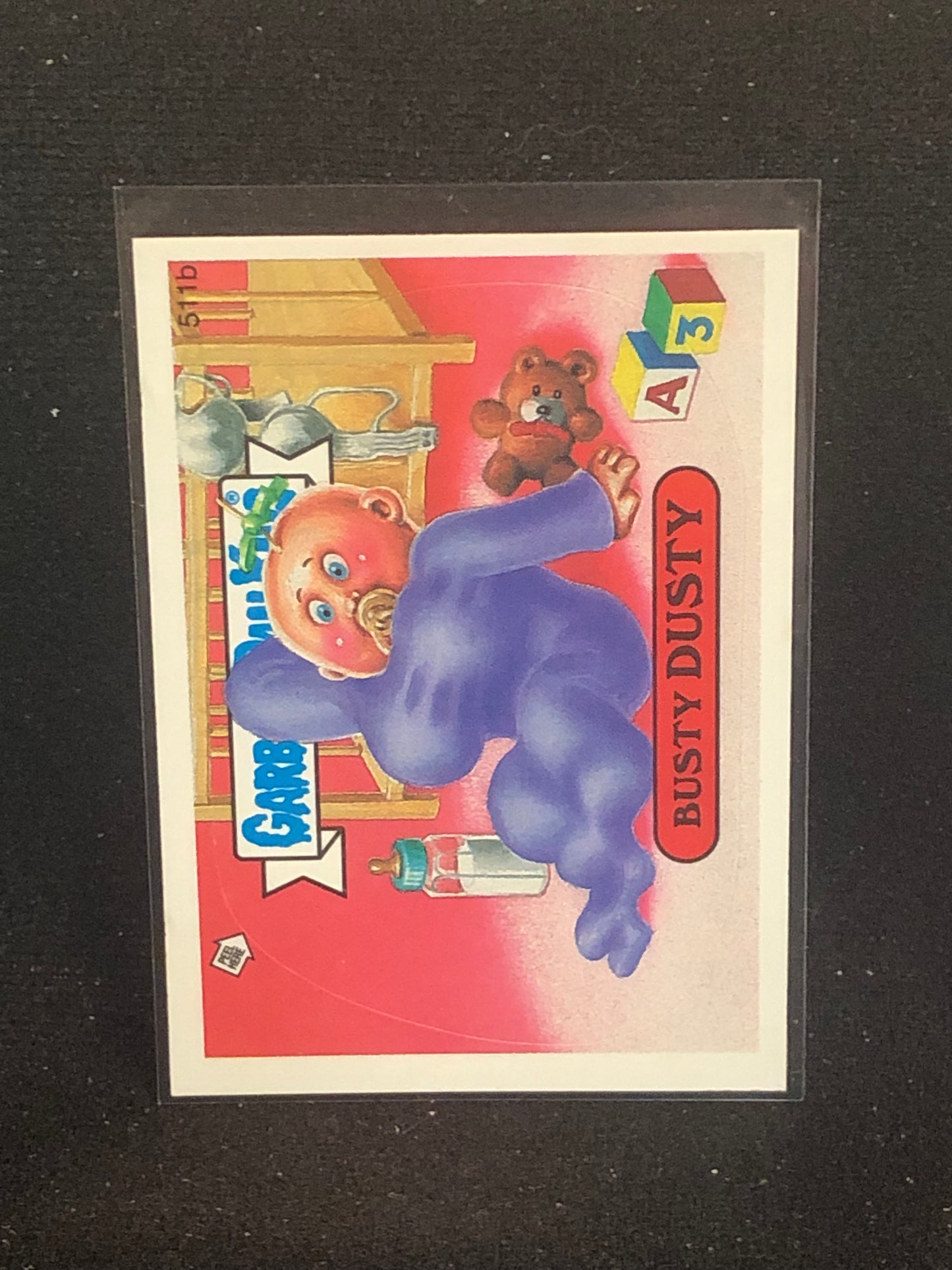 Garbage Pail Kids Original Series 13 (os13) 511b Busty Dusty