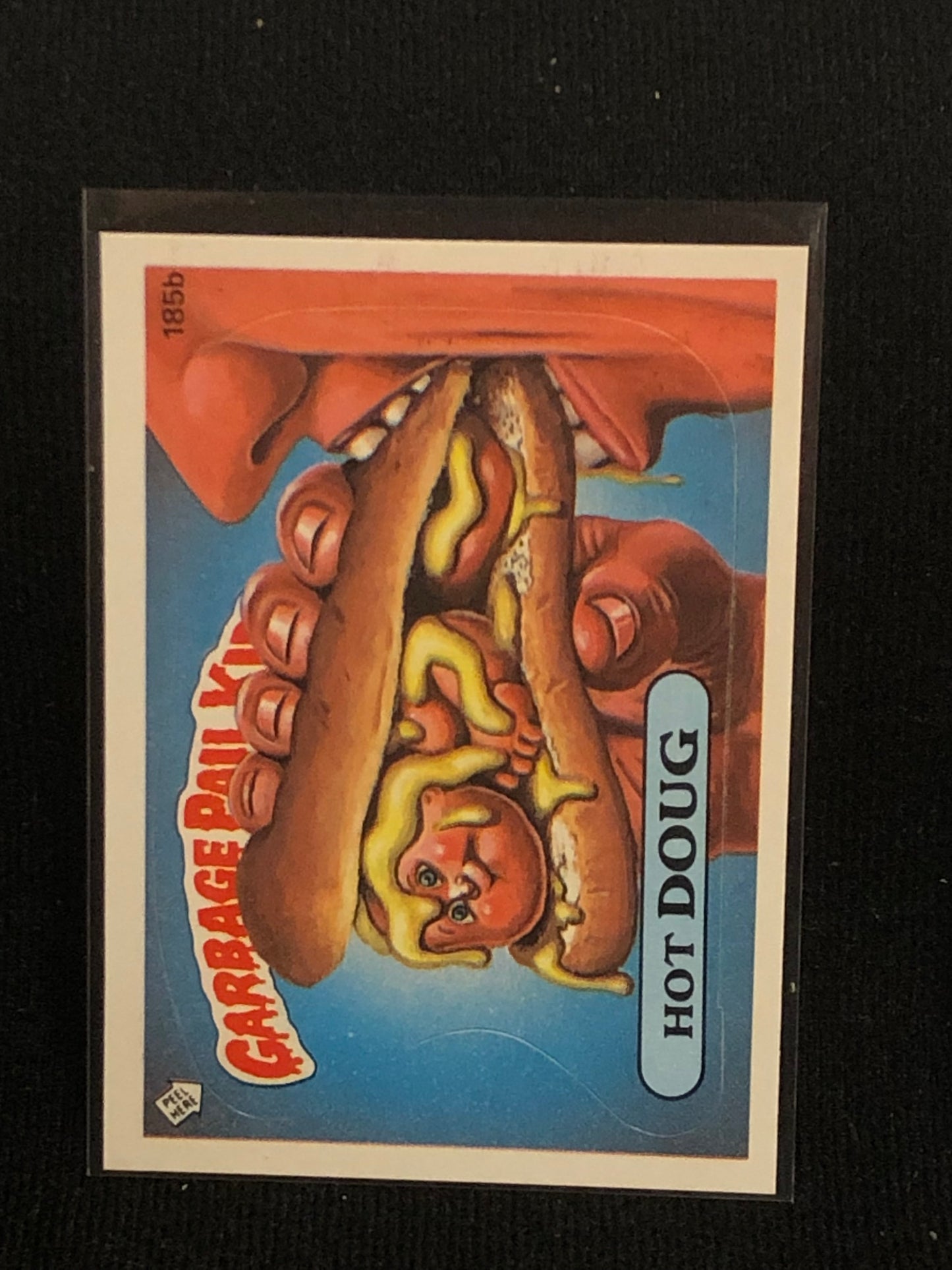 Garbage Pail Kids Original Series 5 (os5) 185b Hot Doug