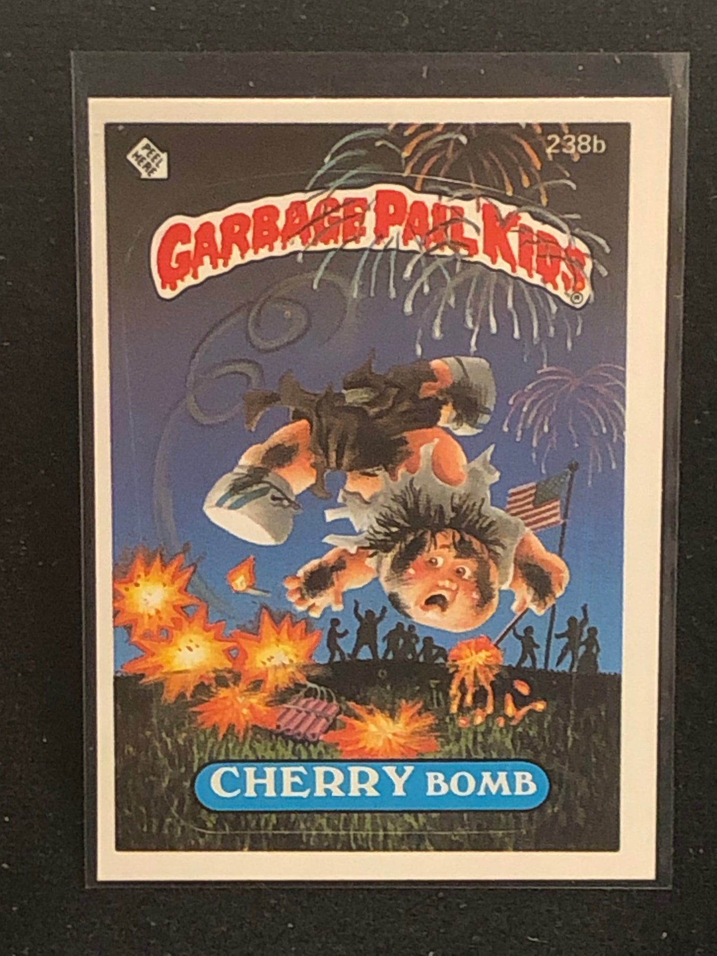 Garbage Pail Kids Original Series 6 (os6) 238b Cherry Bomb