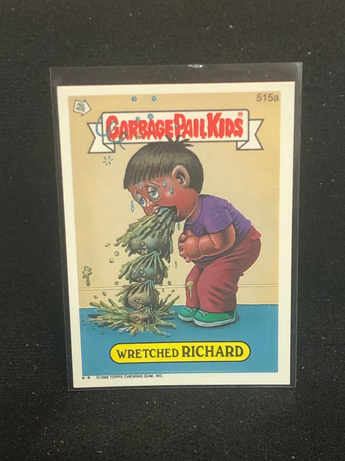 Garbage Pail Kids Original Series 13 (os13) 515a Wretched Richard