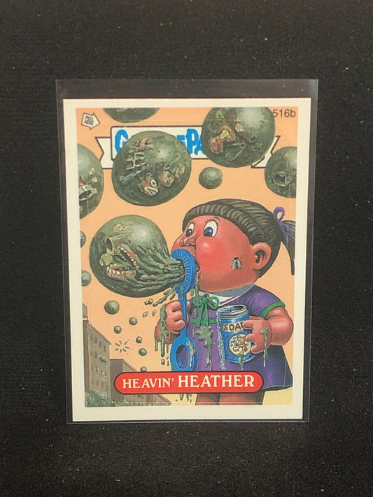 Garbage Pail Kids Original Series 13 (os13) 516b Heavin Heather