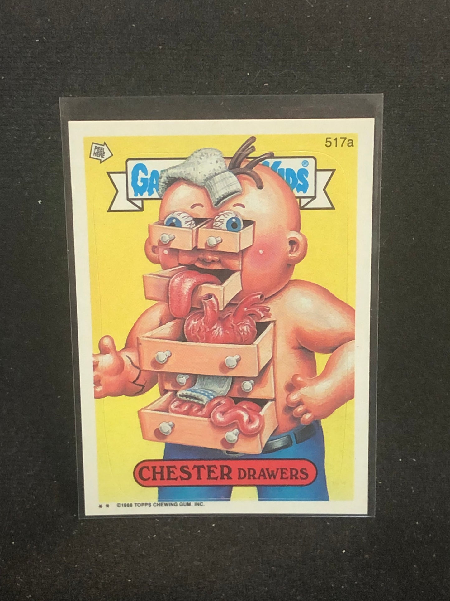 Garbage Pail Kids Original Series 13 (os13) 517a Chester Drawers