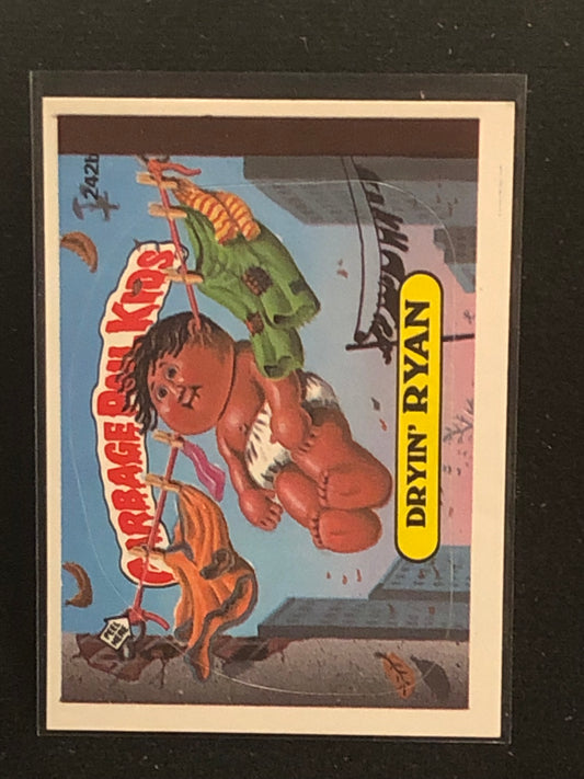 Garbage Pail Kids Original Series 6 (os6) 242b Dryin Ryan