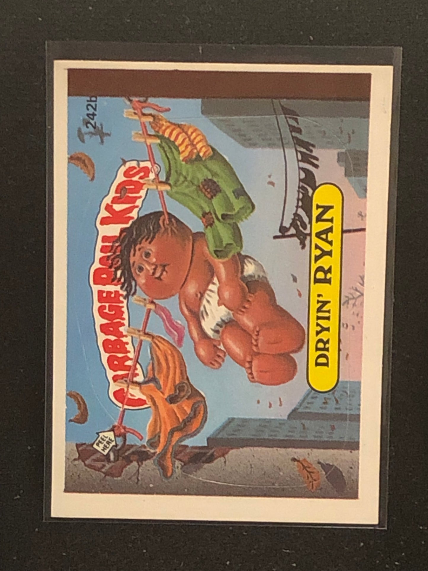 Garbage Pail Kids Original Series 6 (os6) 242b Dryin Ryan