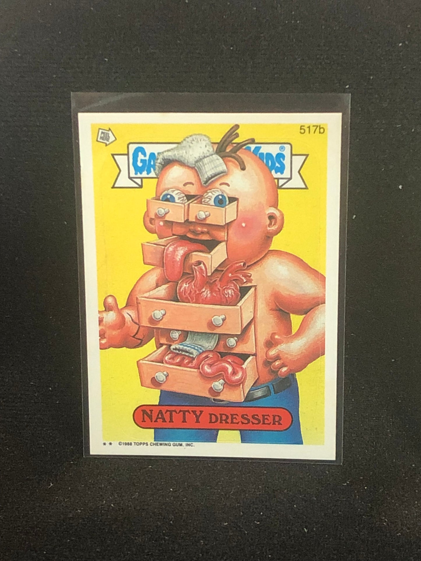 Garbage Pail Kids Original Series 13 (os13) 517b Natty Dresser